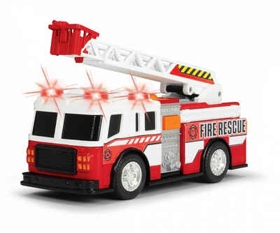Dickie Toys Игрушки-Krankenwagen Feuerwehr Feuerwehrauto mit Licht Sound Leiter ausziehbar und drehbar