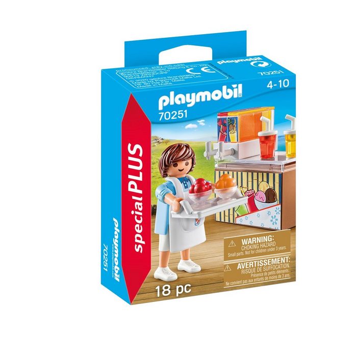 Playmobil® Konstruktions-Spielset 70251 Slush-Ice Verkäufer