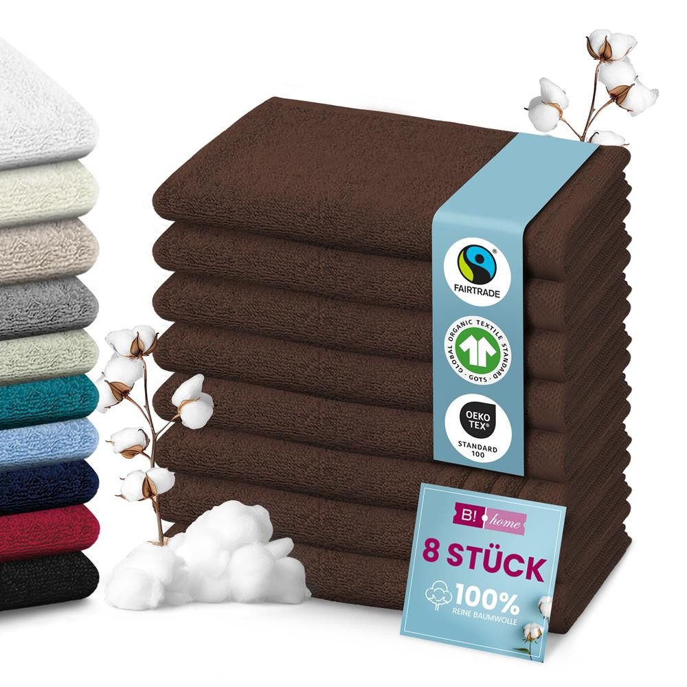 B!HOME Handtücher Set Saunatücher, Duschtücher, Gästehandtücher günstig online kaufen