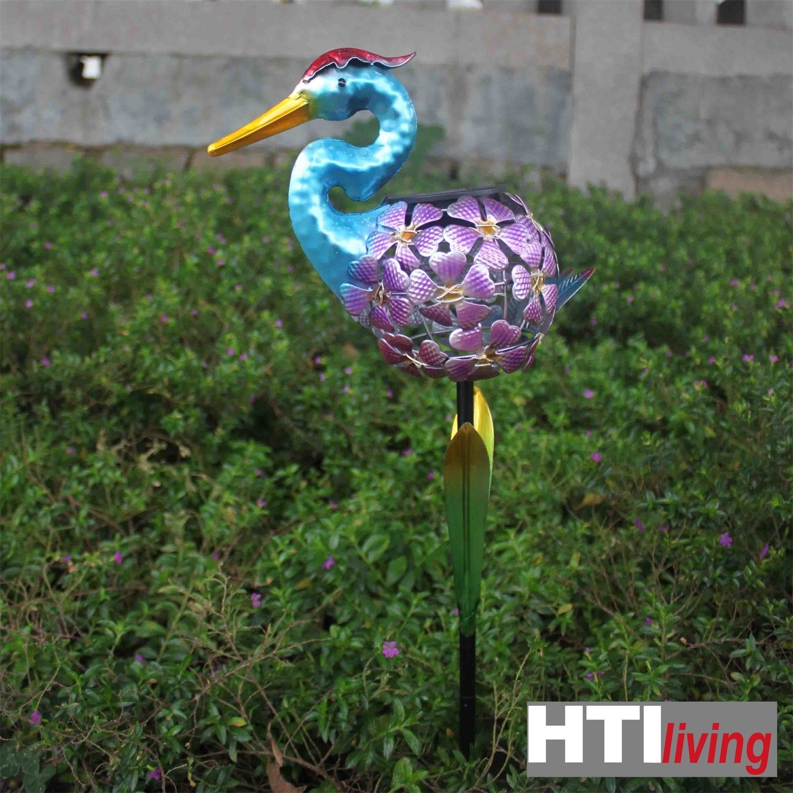 HTI-Living LED Solarleuchte Solarlampe Reiher Soley, günstig online kaufen