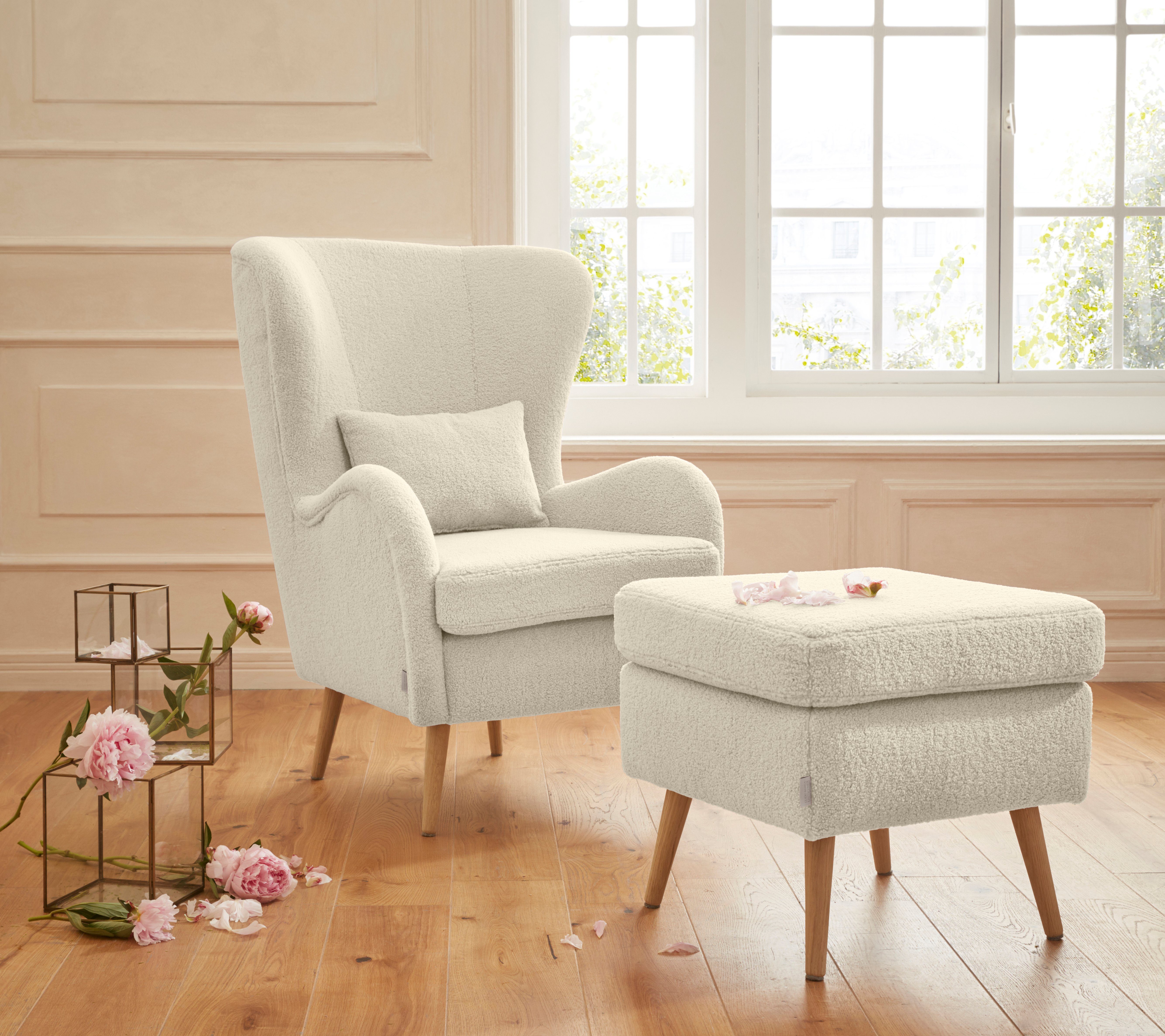 Guido Maria Kretschmer Home&Living Sessel "Sallito", in verschiedenen Bezug günstig online kaufen
