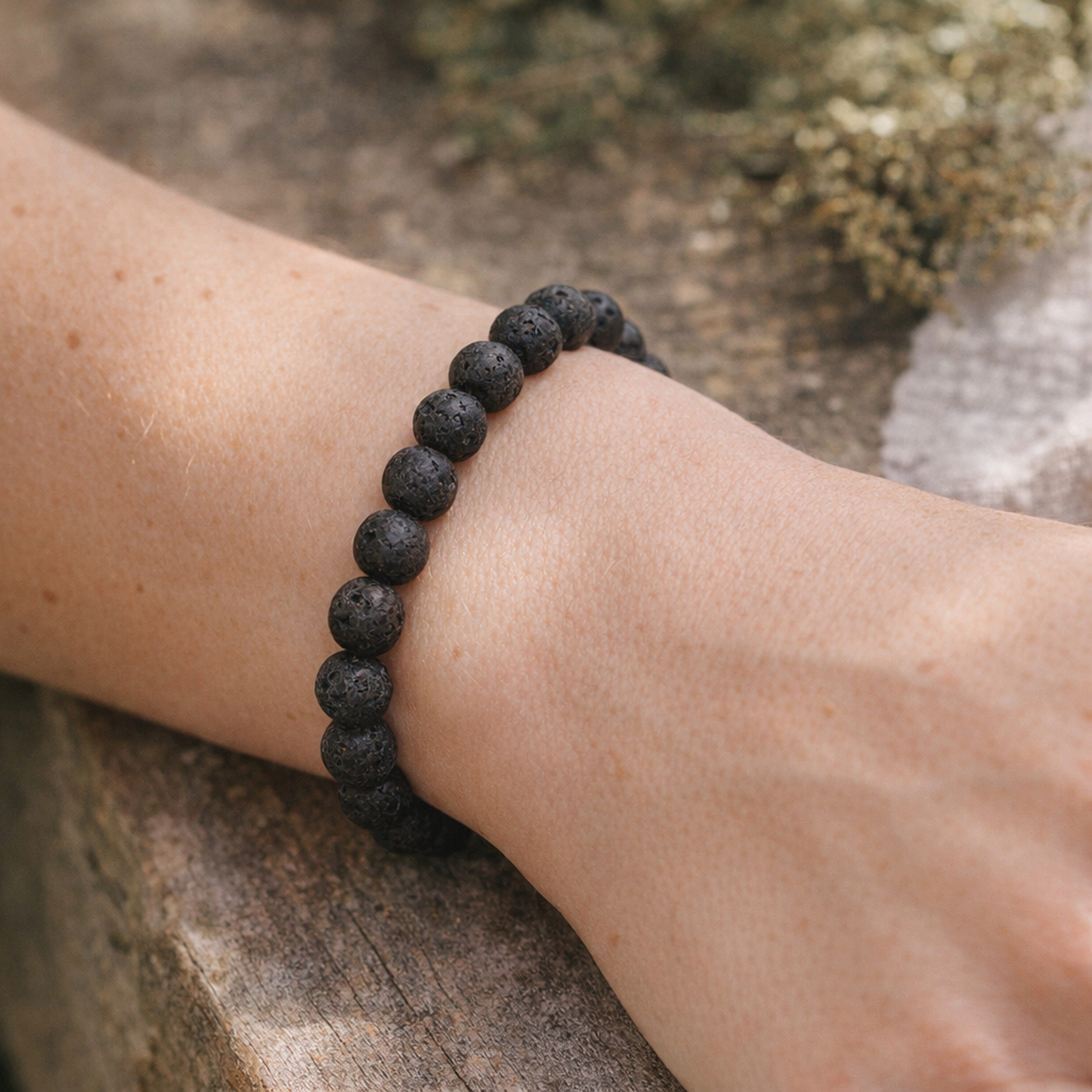 Lebensquelle Plus Armband Lava Kugelarmband, 8 mm – Bild 2 von 4