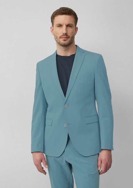s.Oliver BLACK LABEL Sakko s.O PURE: Meliertes Sakko aus Stretch-Twill im S günstig online kaufen