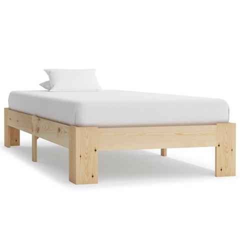 PHOEBE CAT Holzbett, Einzelbett Jugendbett Doppelbett mit Lattenrost in verschiedenen Farben und Größen