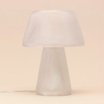 Philips Tischleuchte 3D-Druck Tischleuchte Mycreation Voila One in Weiß und Transparent E27, keine Angabe, Leuchtmittel enthalten: Nein, warmweiss, Tischleuchte, Nachttischlampe, Tischlampe