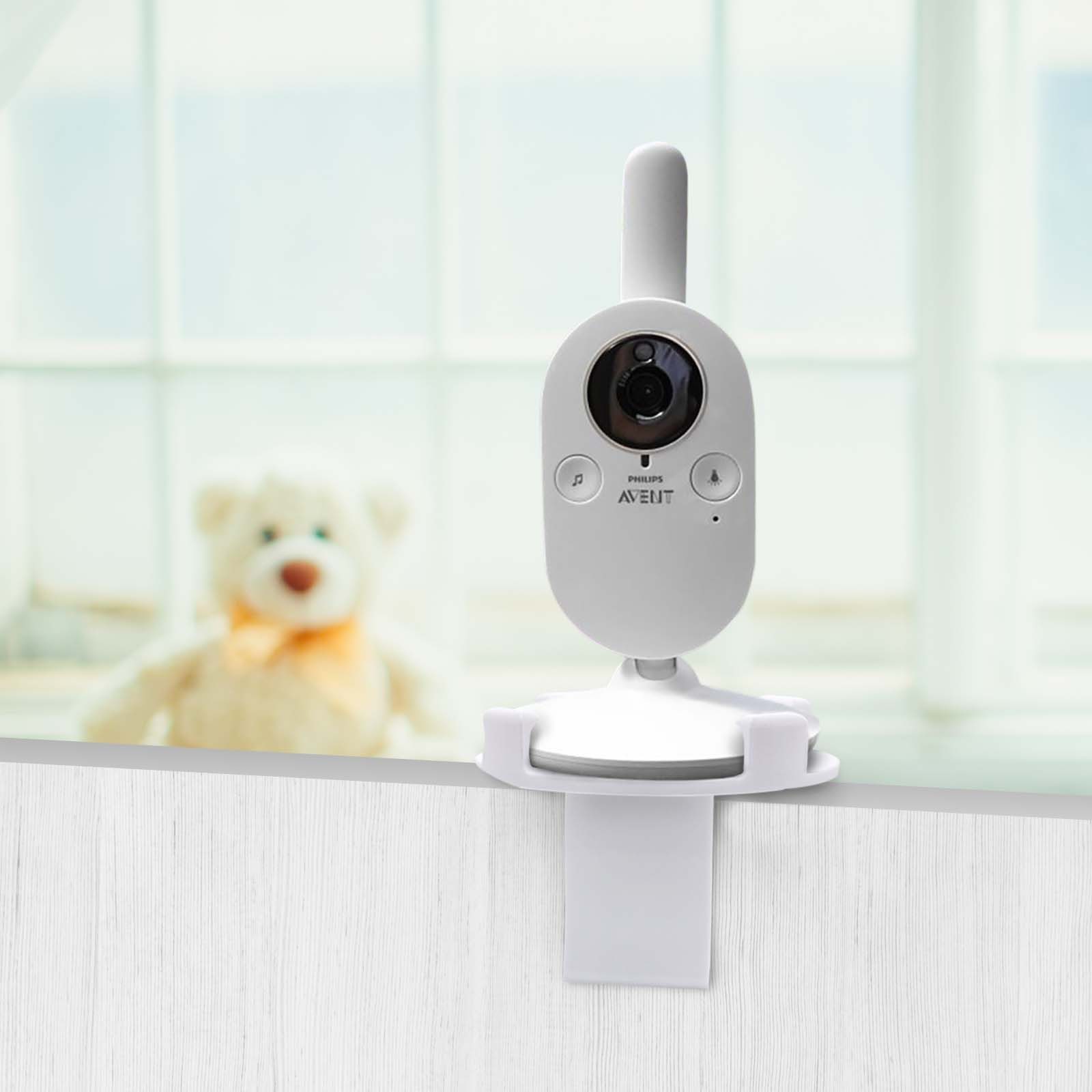 Mobilefox Babyphone Babyphone Halterung Halter Bett passend für Philips Avent SCD – Bild 2 von 3