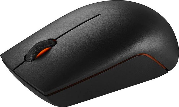 Lenovo 300 kompakte Maus ergonomische Funkmaus (Funk, USB)