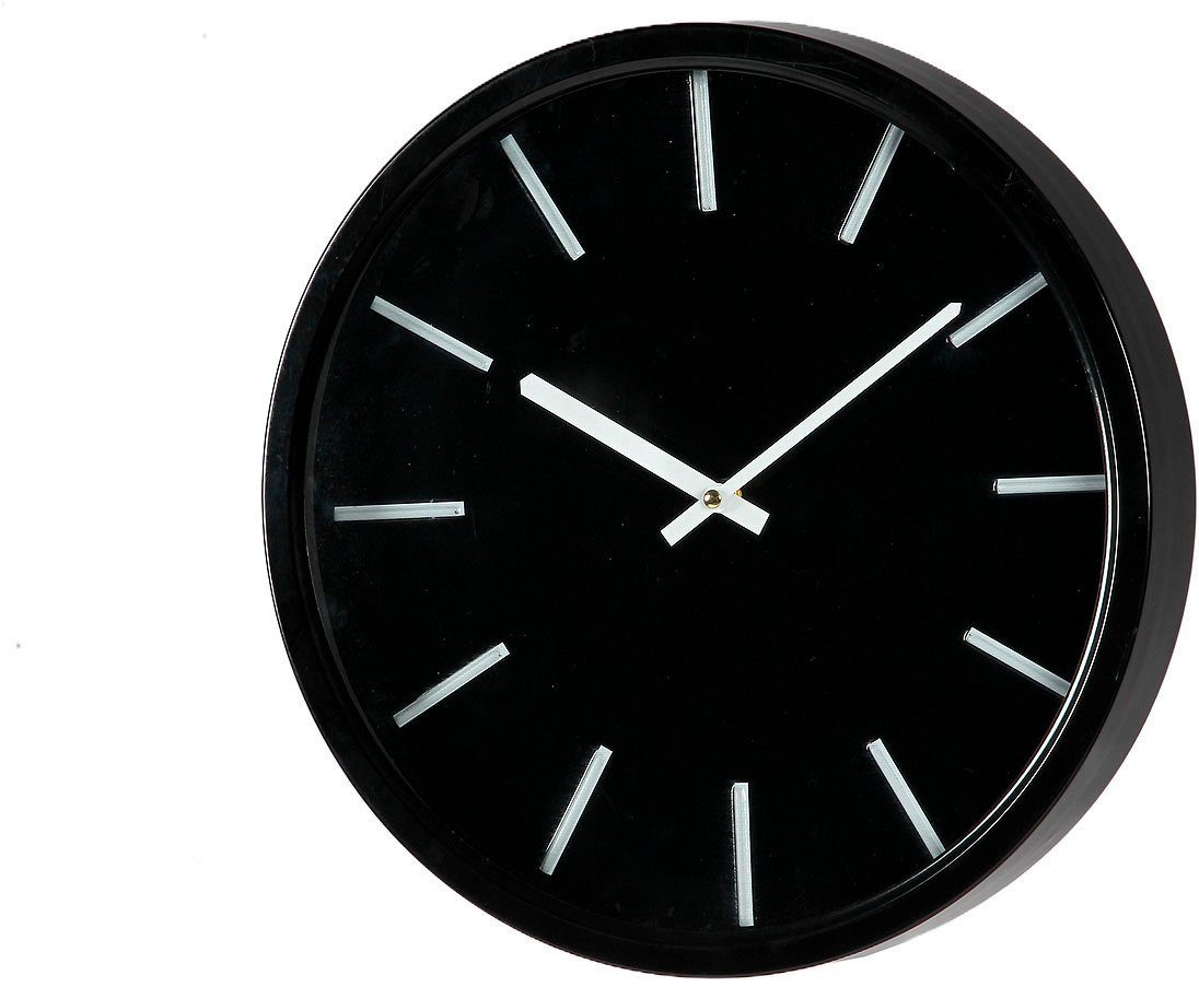 Ambiente Haus Wanduhr Wanduhr Black 35cm