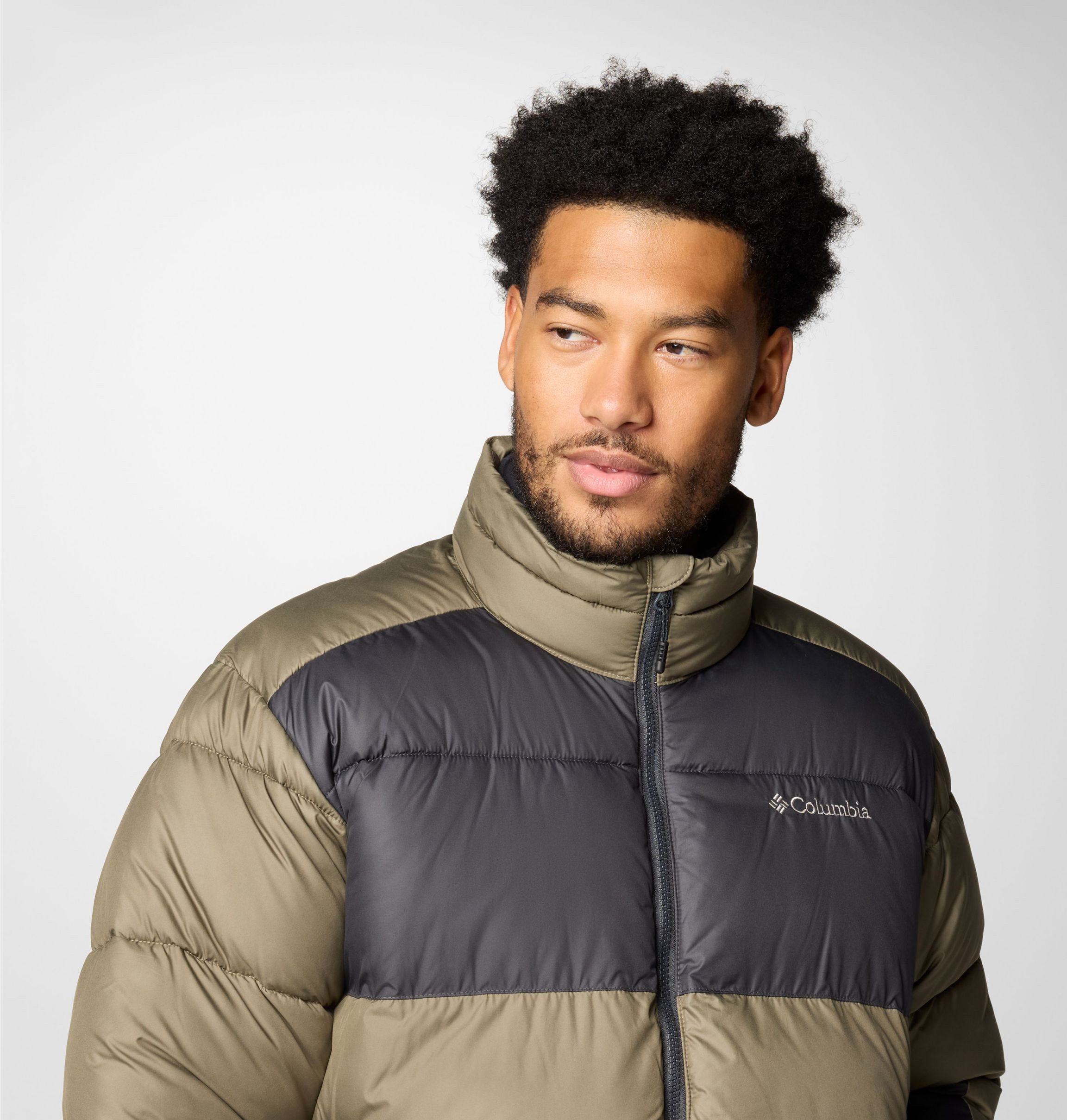Columbia Winterjacke PIKE LAKE II JACKET mit Reißverschluss, aus Polyester, gerader Abschluss, normale Länge