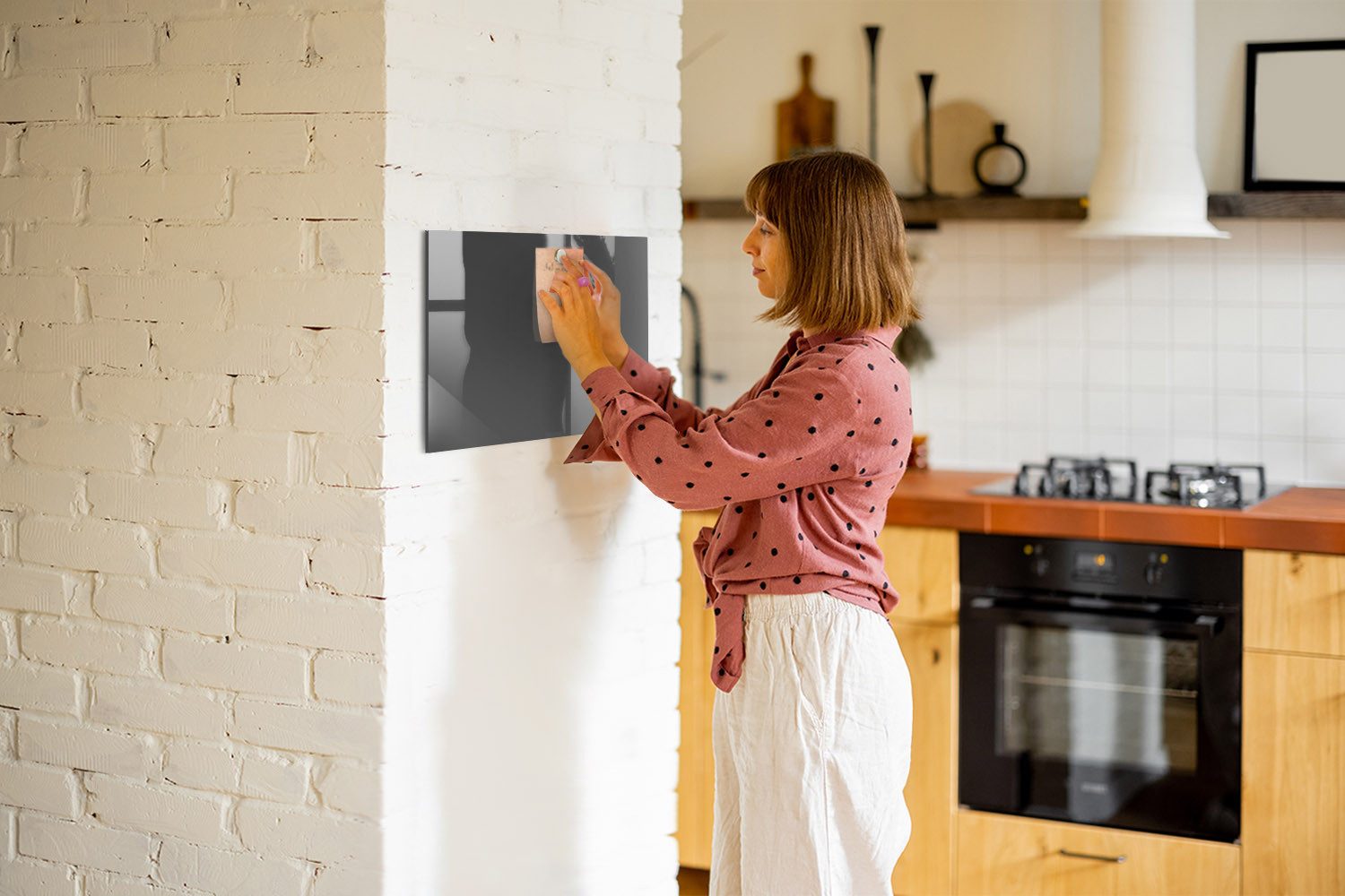Tulup Magnettafel Glas-Notiztafel Memoboard mit Magneten, günstig online kaufen