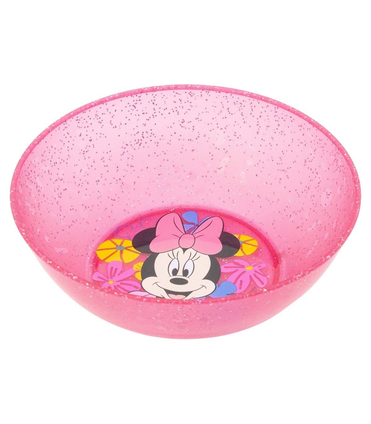 Disney Minnie Mouse Brotschale Set 4 teilig Polypropylen für Zuhause Kindergarten und Ausflug, (Spar-Set)