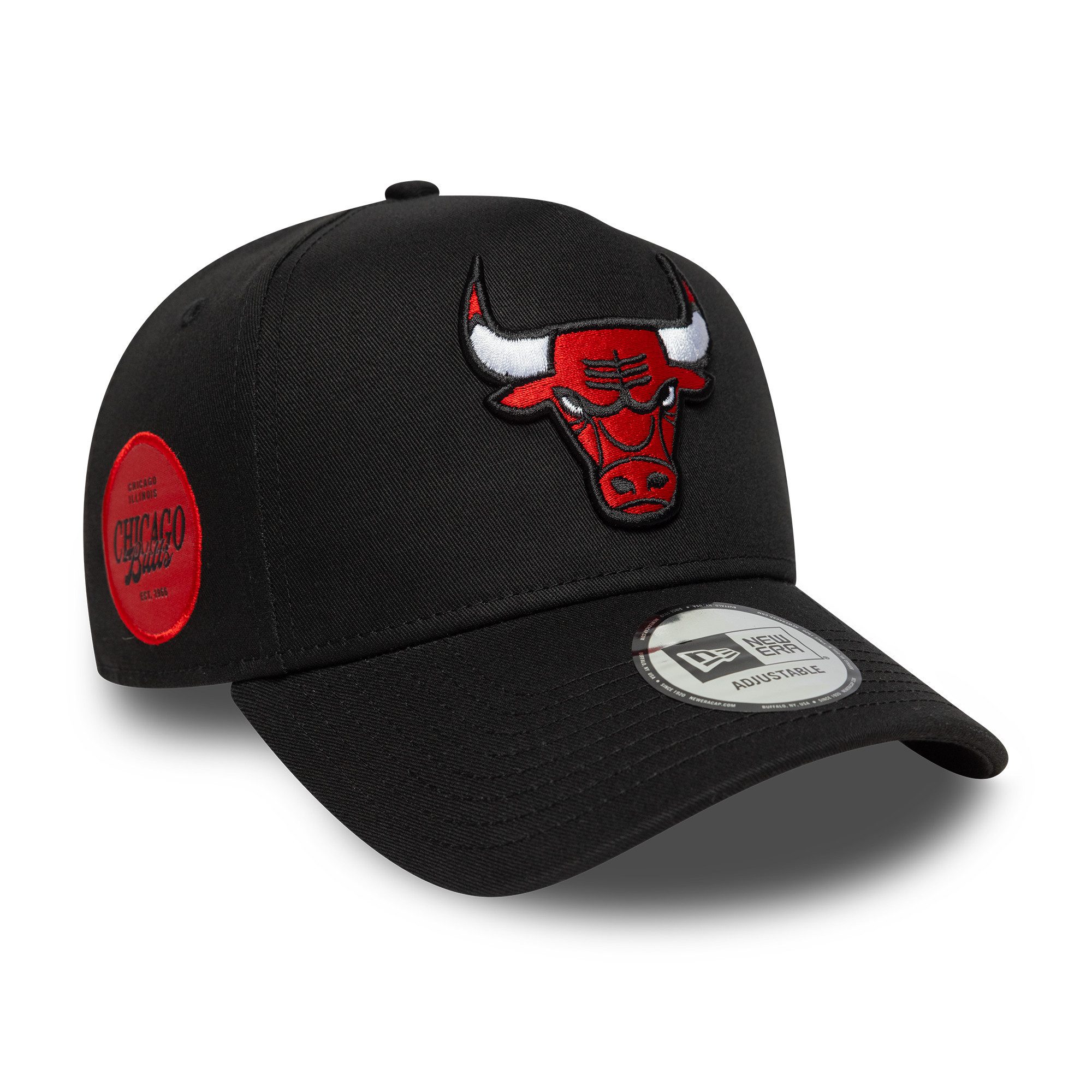 New Era Snapback Cap 9FORTY E-Frame Chicago Bulls NBA Sidepatch