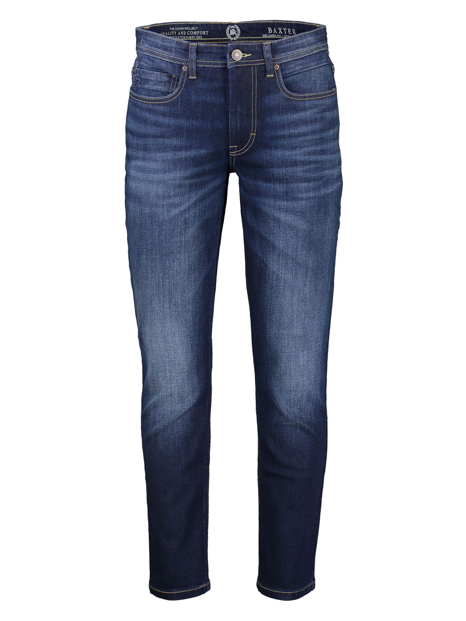 LERROS 5-Pocket-Jeans BAXTER Herrenjeans in Grossen Grössen, Straight Leg