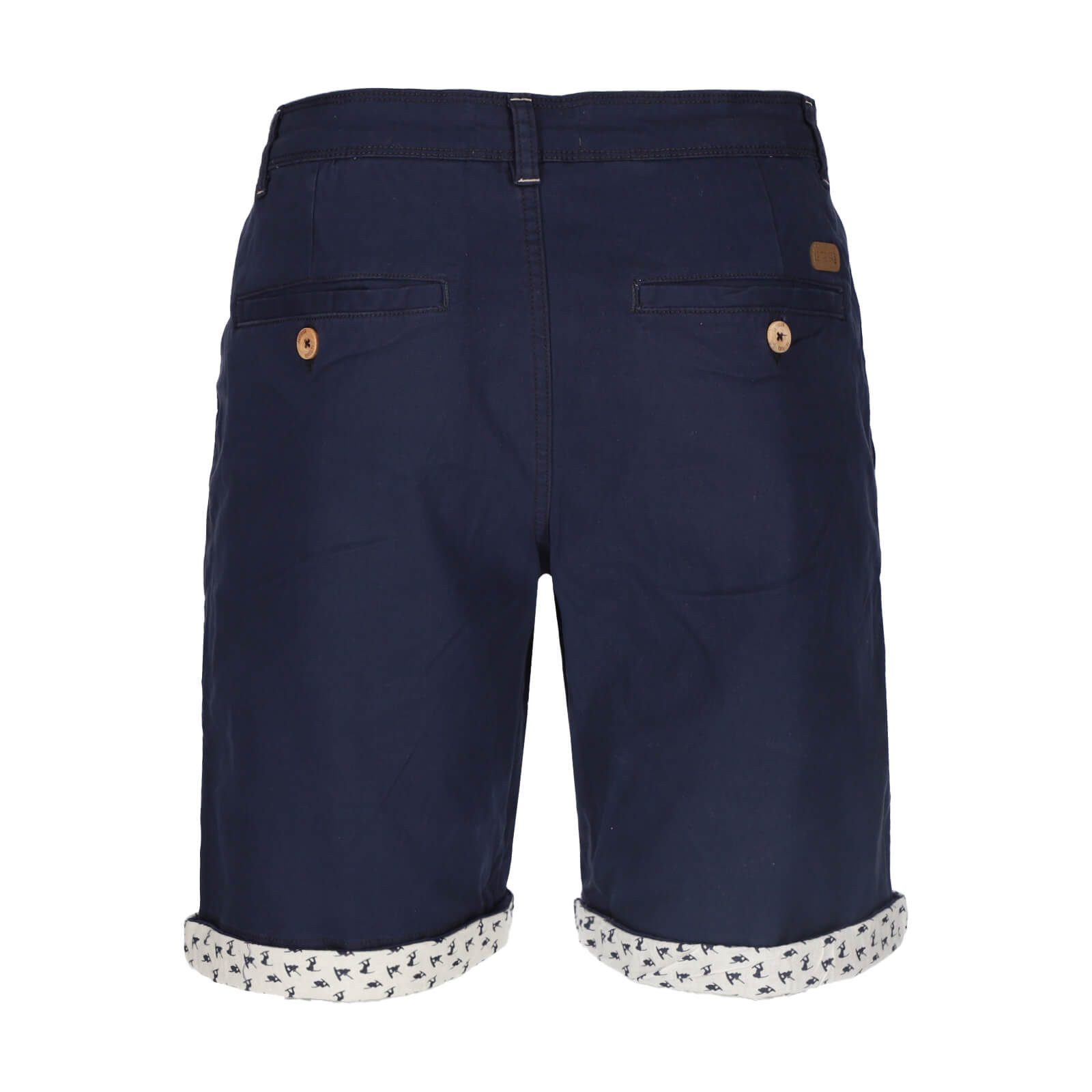 Leitfeuer Bermudas Herren Bermuda-Shorts Kurze Hose mit umgekrempelten Saum günstig online kaufen