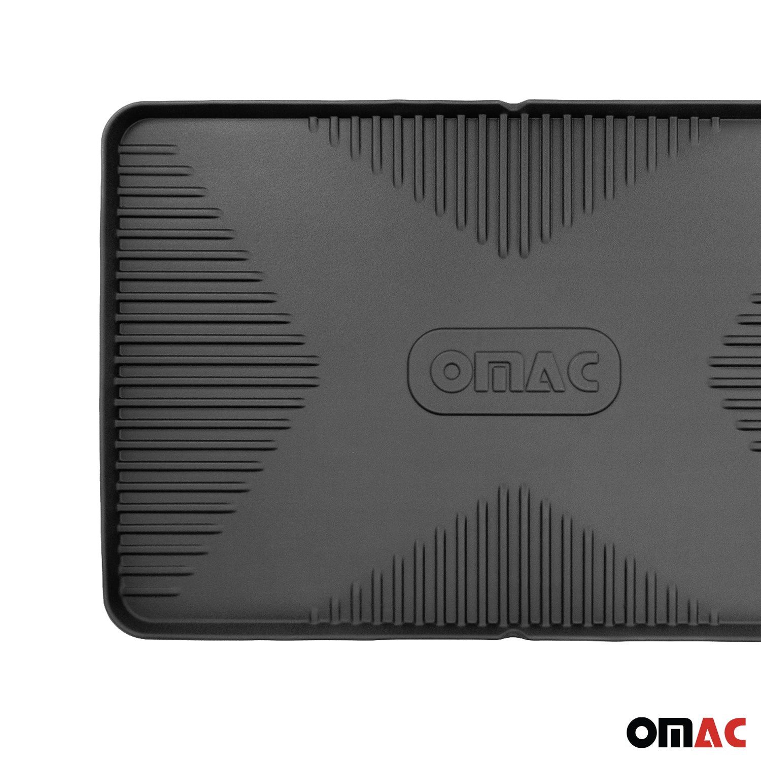 OMAC Bodenmatte Fahrradmatte Antirutsch Bodenschutzmatte Mehrzweckmatte 115x75cm Gummi