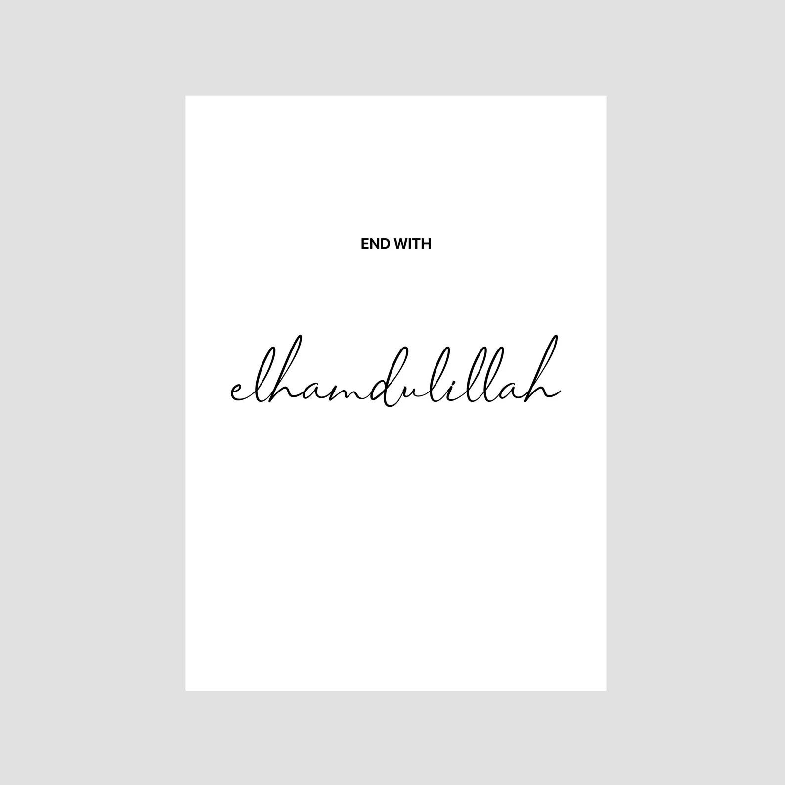 WANDKIND Poster Start with Bismillah 3er günstig online kaufen