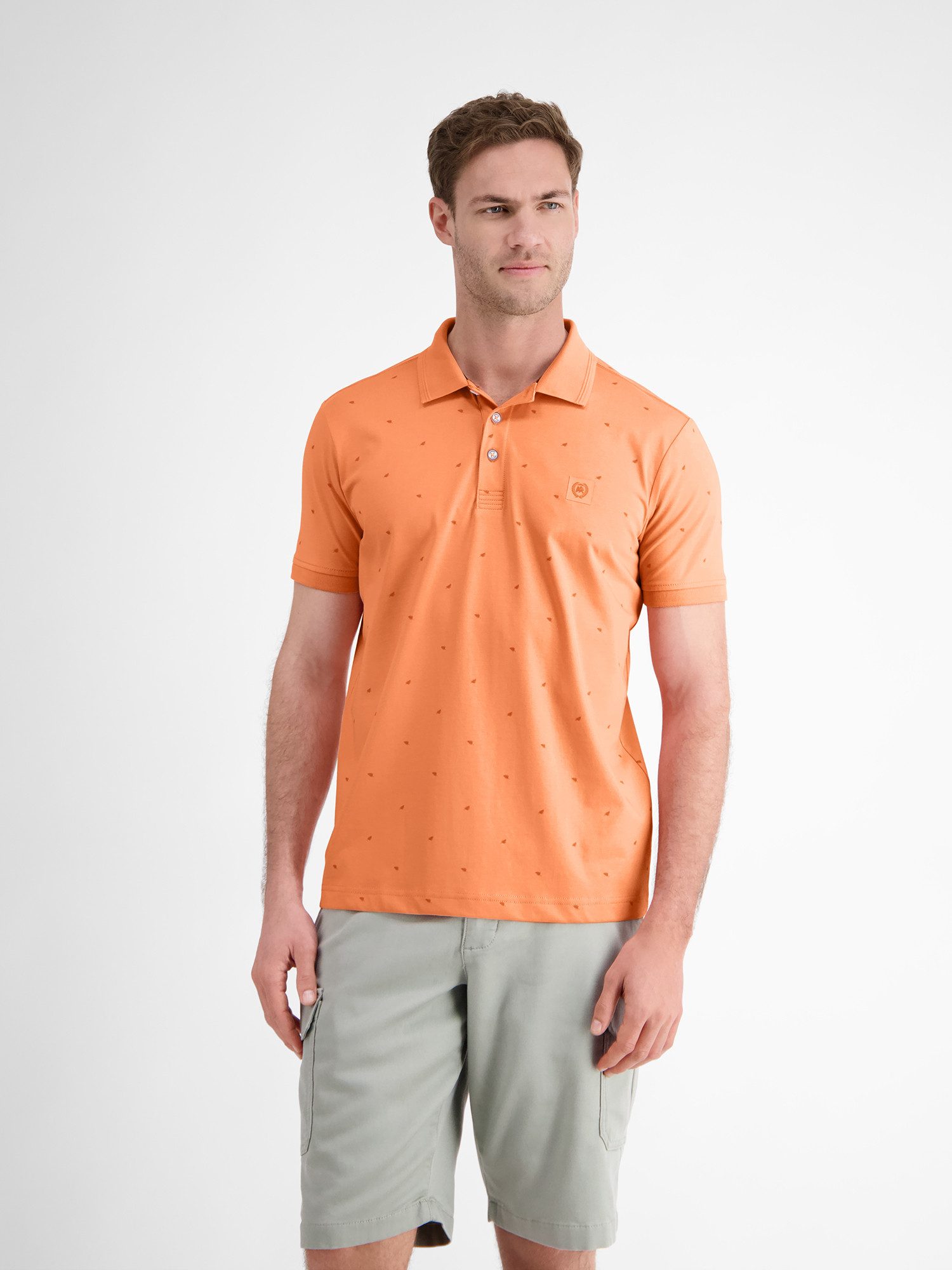 LERROS Poloshirt LERROS Gemustertes COOL & günstig online kaufen