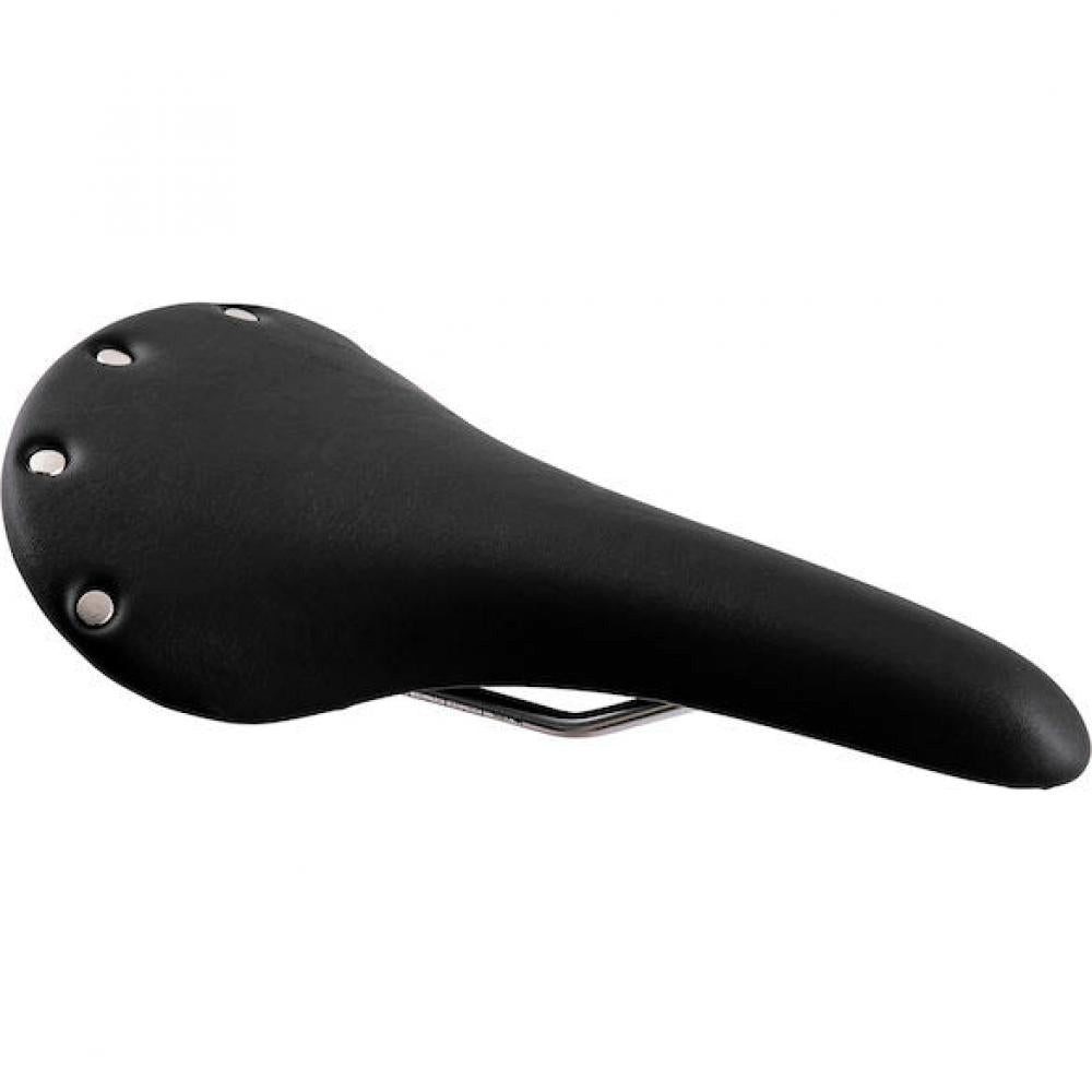 Procraft Fahrradsattel Procraft Sattel Retro II 272 x 153 mm Schwarz - komfortabler Retro-Fah