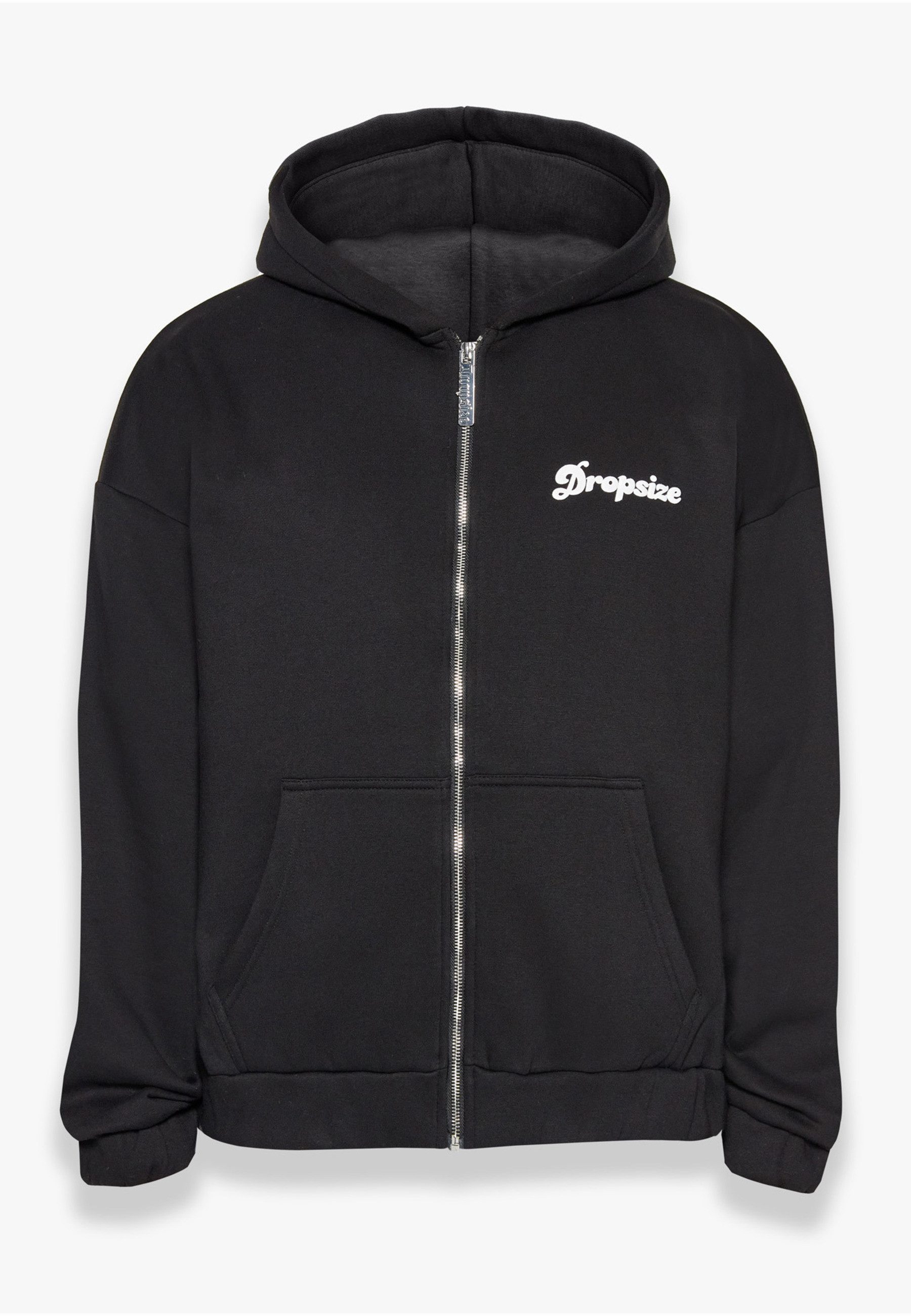 Kapuzensweatshirt Dropsize Herren Dropsize Heavy Grow Rich Zip Hoodie