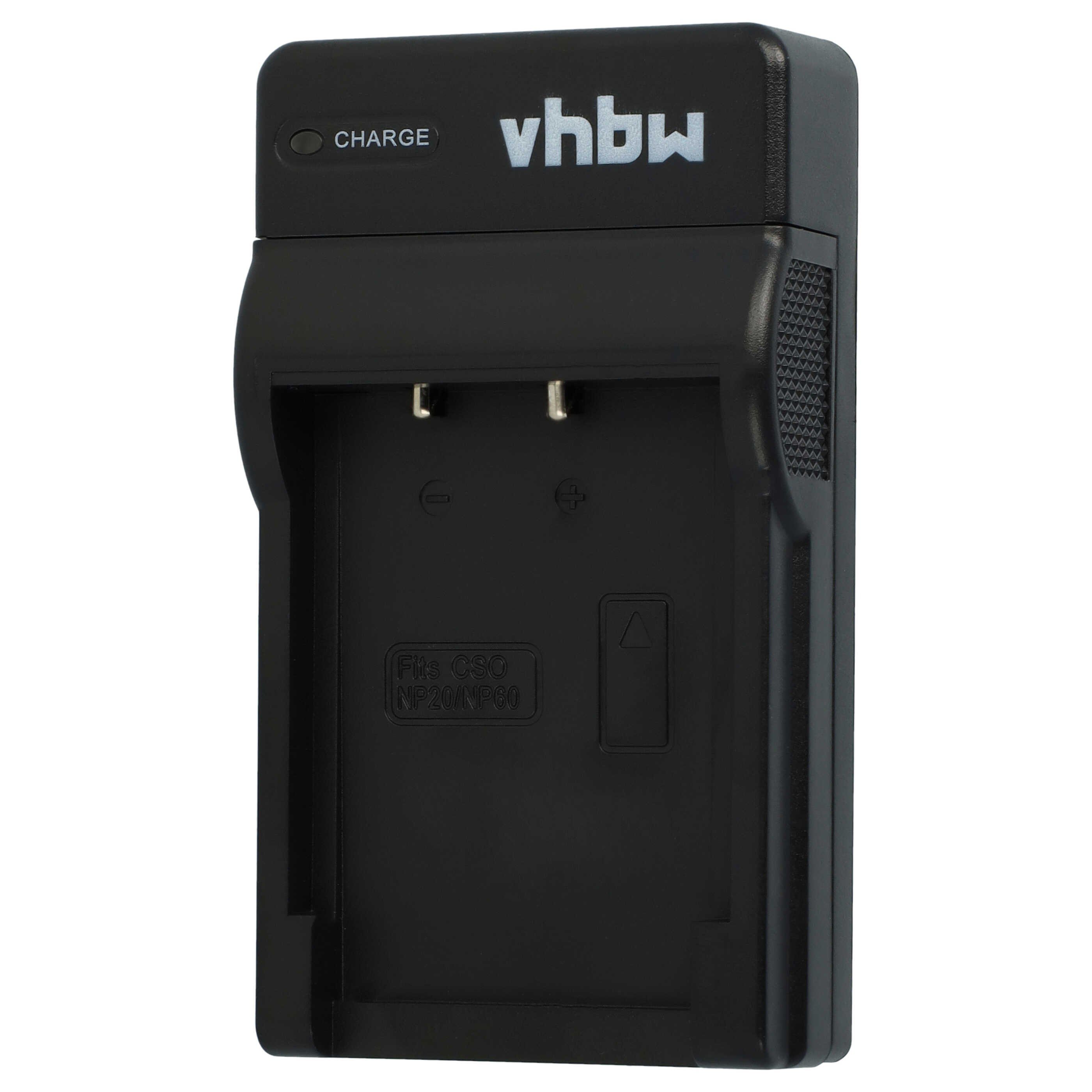 vhbw passend für Casio Exilim EX-Z8, EX-Z9, M1, EX-Z85, EX-Z90, EX-Z80, S1, Kamera-Ladegerät (Ladestation zum Laden eines Akkus an jeder USB-Buchse z.B. am PC) – Bild 3 von 5
