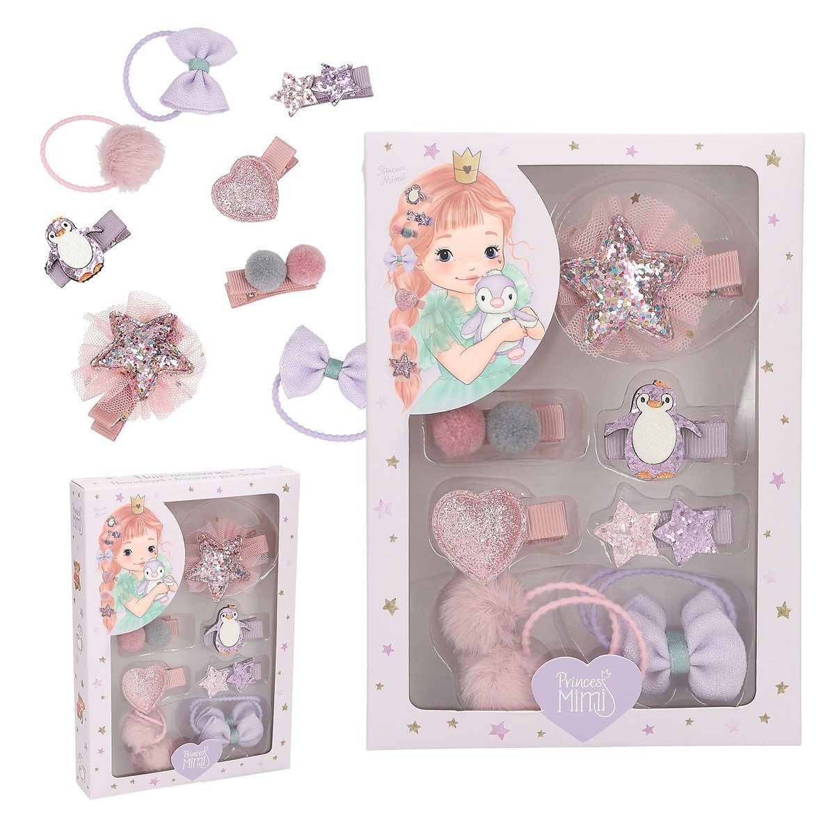 Depesche Haarspange DEPESCHE Princess Mimi Haarspangen Set 9 Teile