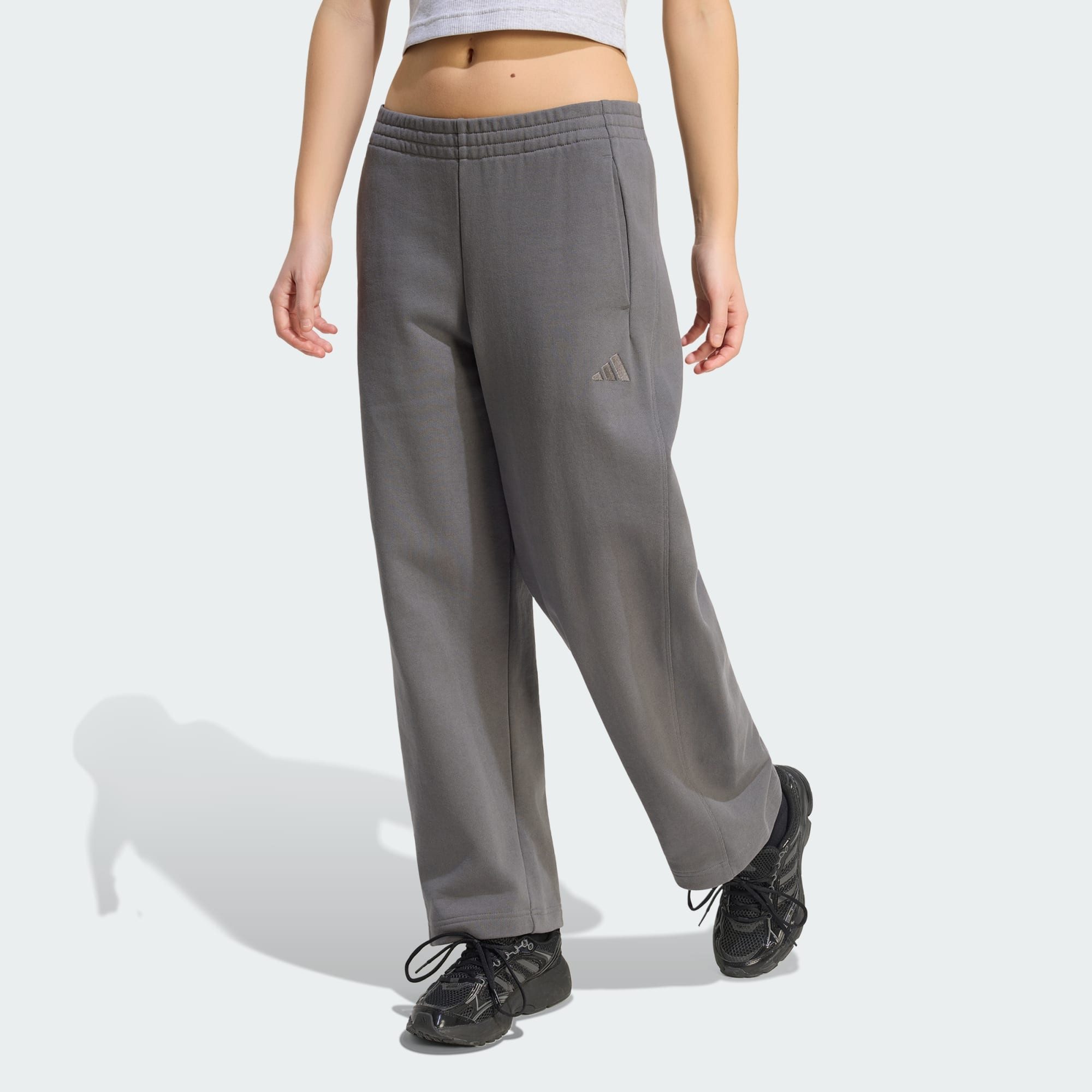 Jogginghose ADIDAS KIT HOSE, KLEINES LOGO, BARREL-DESIGN