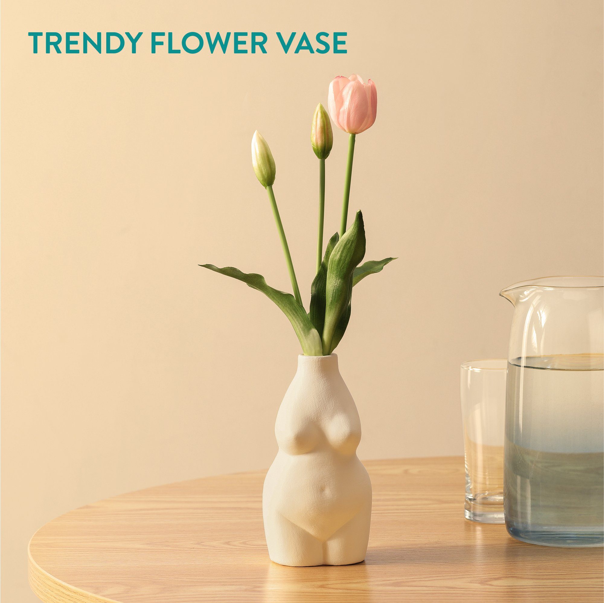 Navaris Dekovase Deko Vase Frauenkörper modern günstig online kaufen