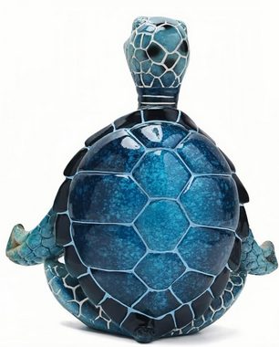 HYTIREBY Tierfigur Meeresschildkröten-Meditations-Yoga-Dekoration (1 St), Zen-Yoga-Harz-Meeresschildkröten-Statue