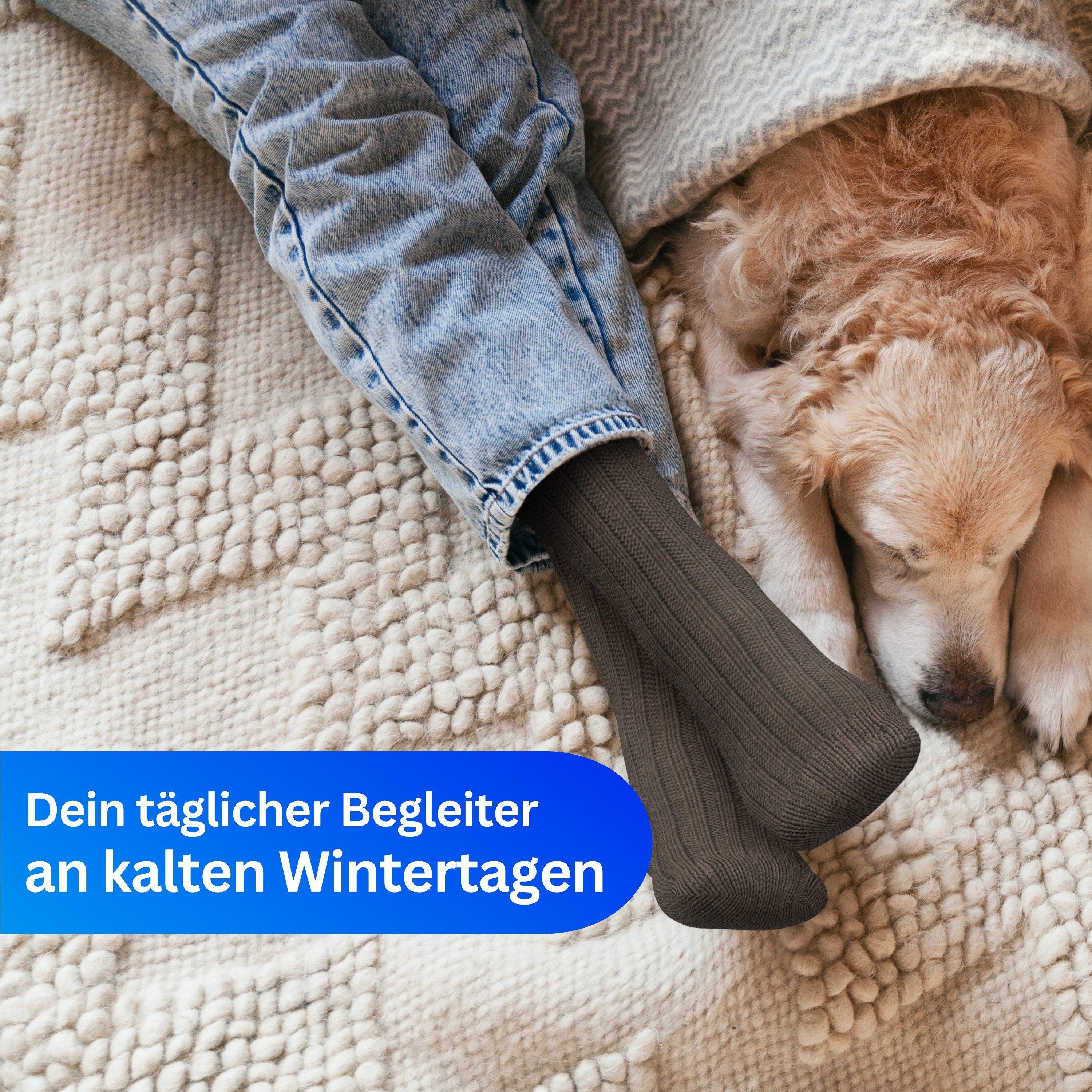 MEDOLY Norwegersocken (4 Paar) Alpaka Socken warme Wintersocken für Damen & Herren mit Wolle besonders Weich