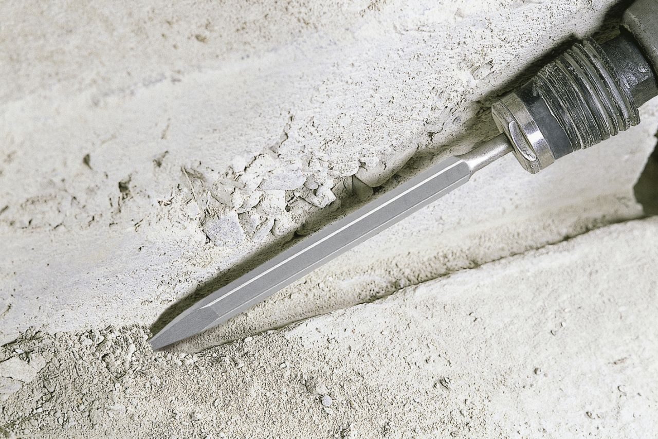 Thumbnail - Wolfcraft Meißel-Set Wolfcraft Spitzmeißel 250 mm SDS-Plus