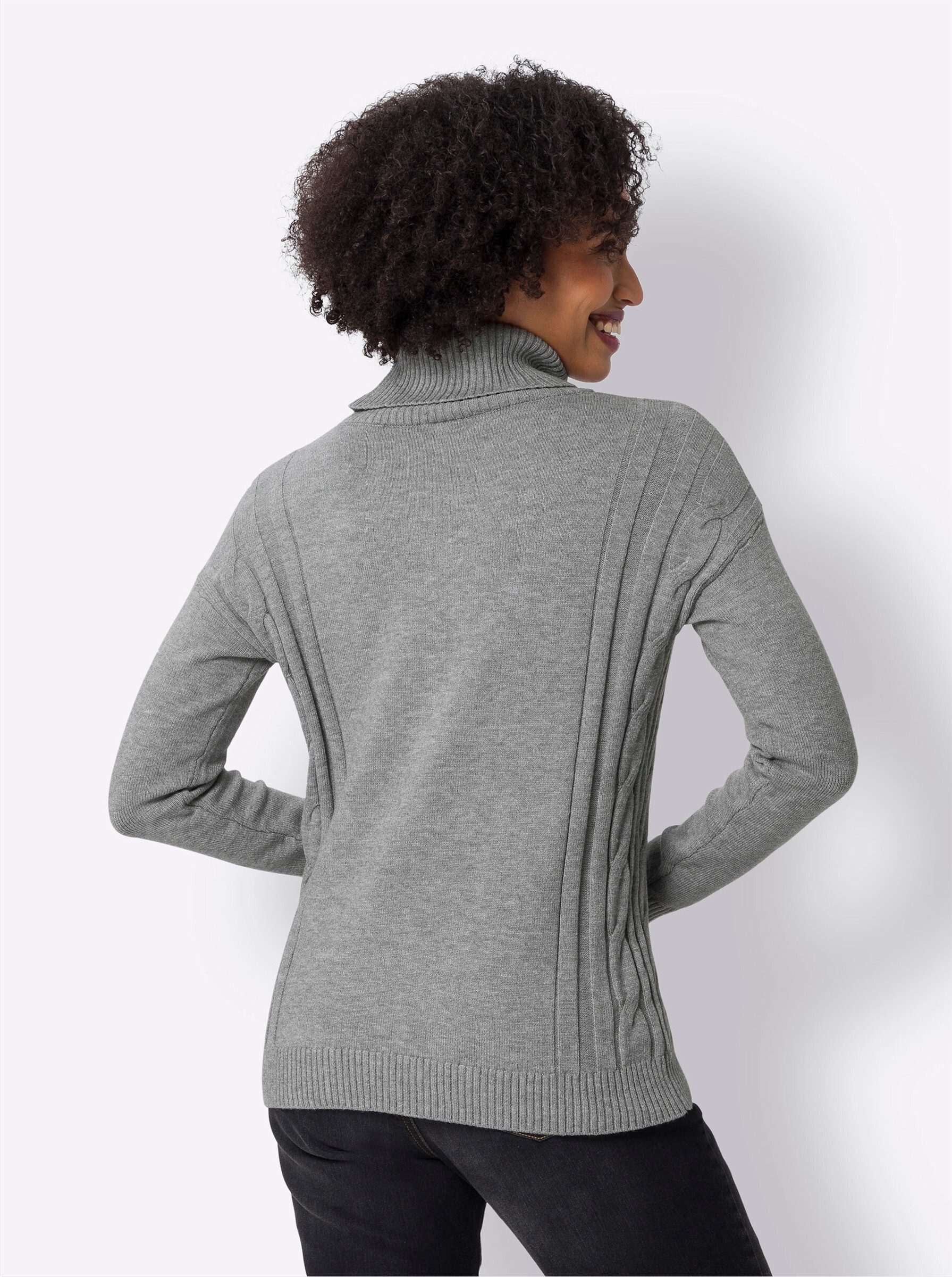 heine Strickpullover Rollkragenpullover . günstig online kaufen