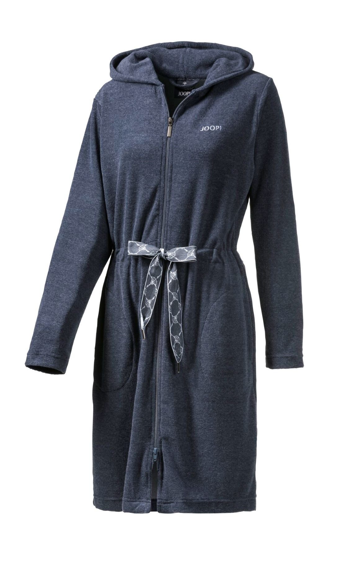 JOOP! Damenbademantel Active 1659 Kapuze Wirkfrottier Kapuze, 60% Polyester, 40% Baumwolle mehr