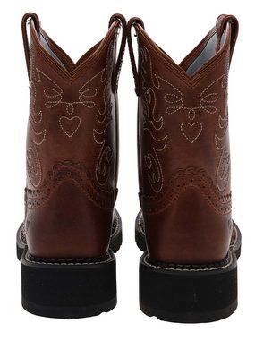 Ariat FATBABY SADDLE Braun Cowboystiefel Klassischer Damen Westernreitstiefel