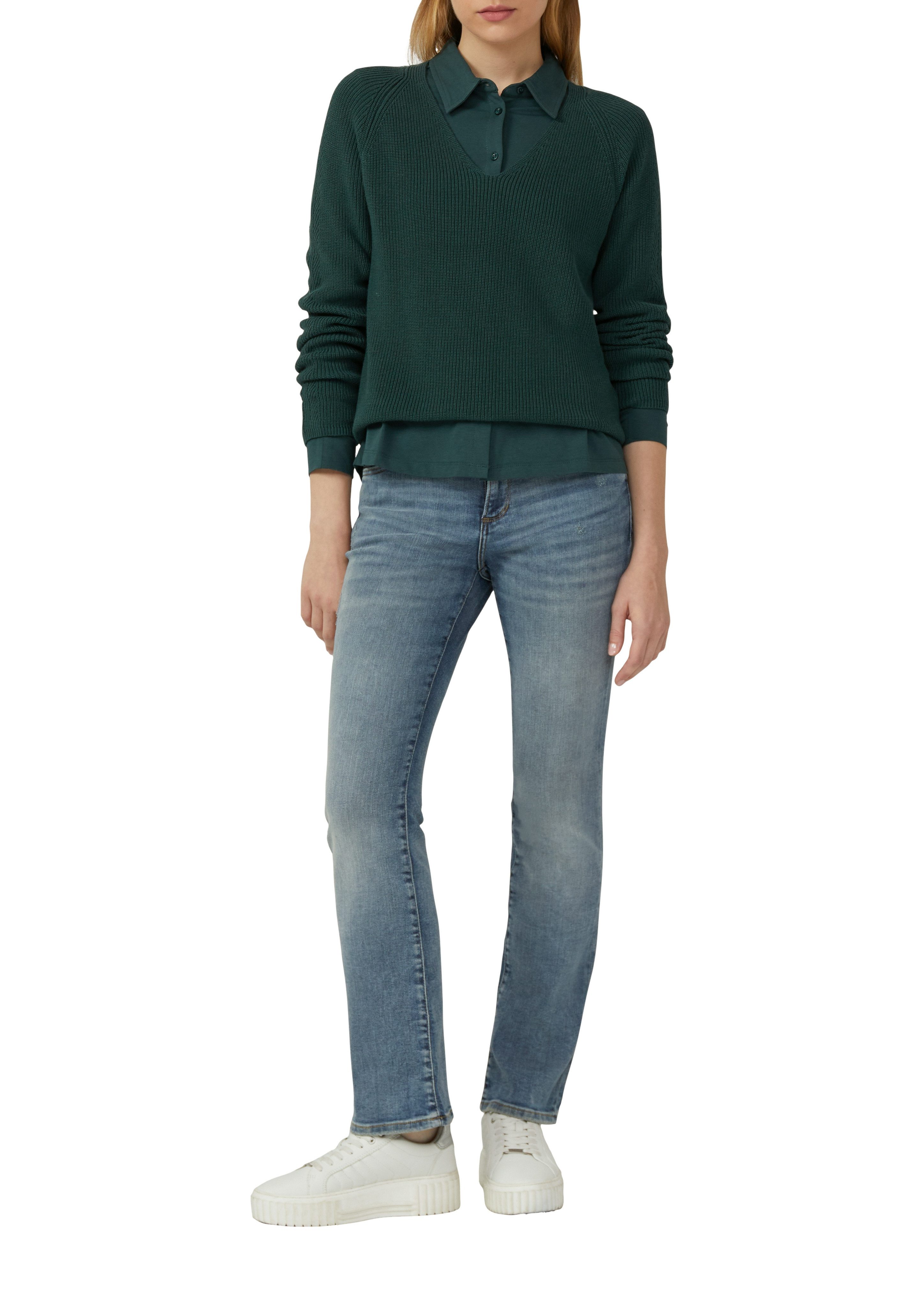 s.Oliver Strickpullover mit V-Ausschnitt günstig online kaufen