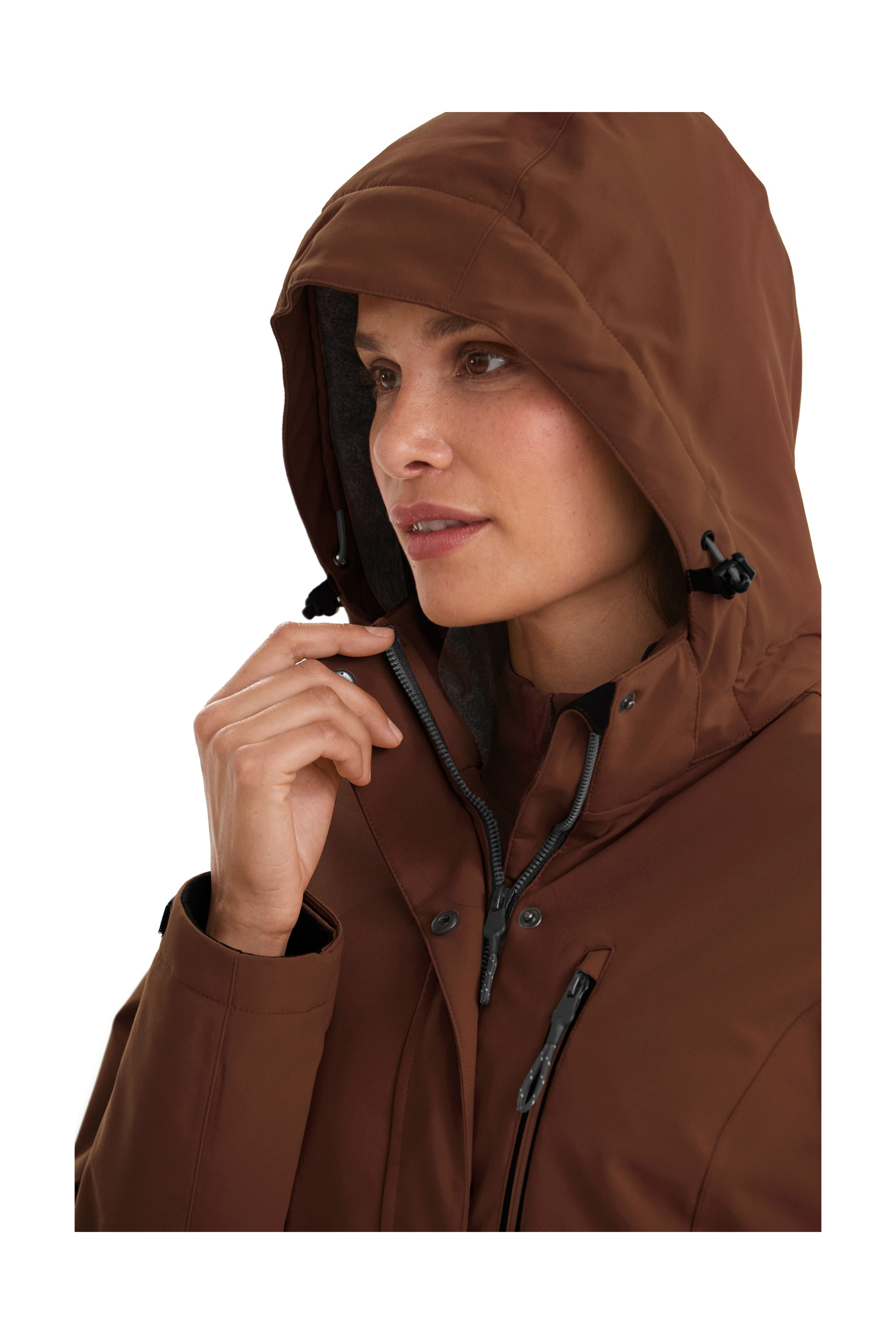 Killtec Outdoorjacke KOW 140 WMN JCKT Wasserdichte Damenjacke, atmungsaktiv, abnehmbare Kapuze