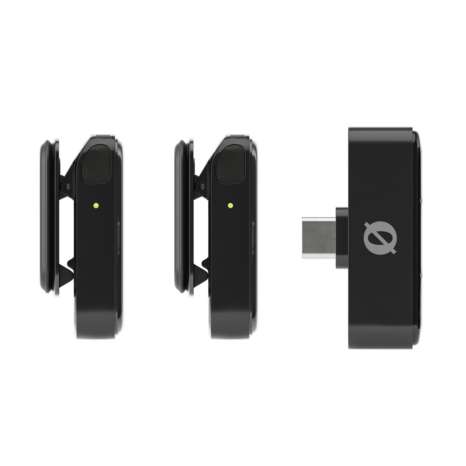 RØDE Rode Mikrofon-Funksystem Wireless Micro USB-C Interview Set. Digitales Aufnahmegerät (Vorteils-Set mit Handadapter)