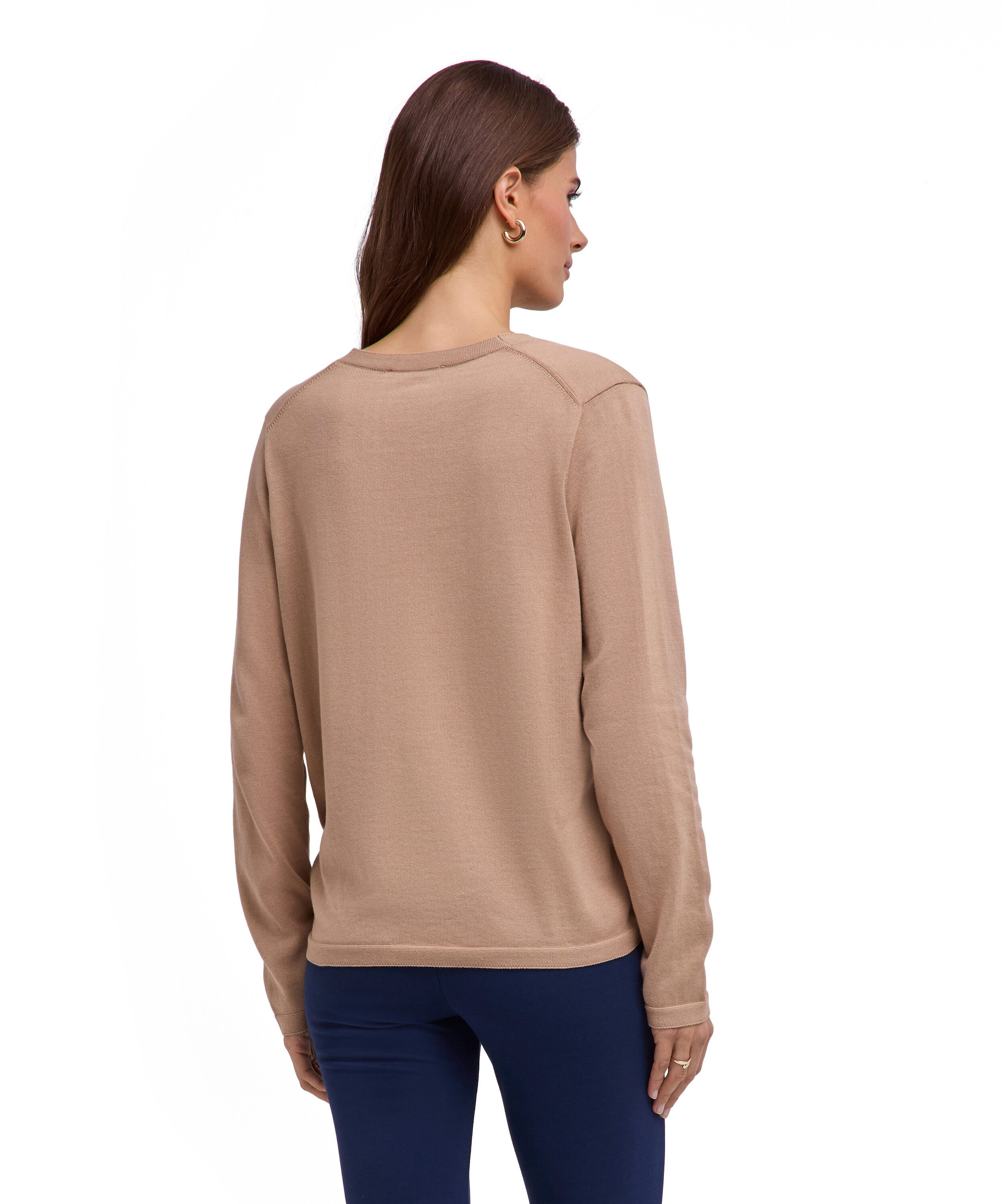 FALKE Strickpullover Pullover mit Bio-Baumwolle (1-tlg) mit Bio-Baumwolle