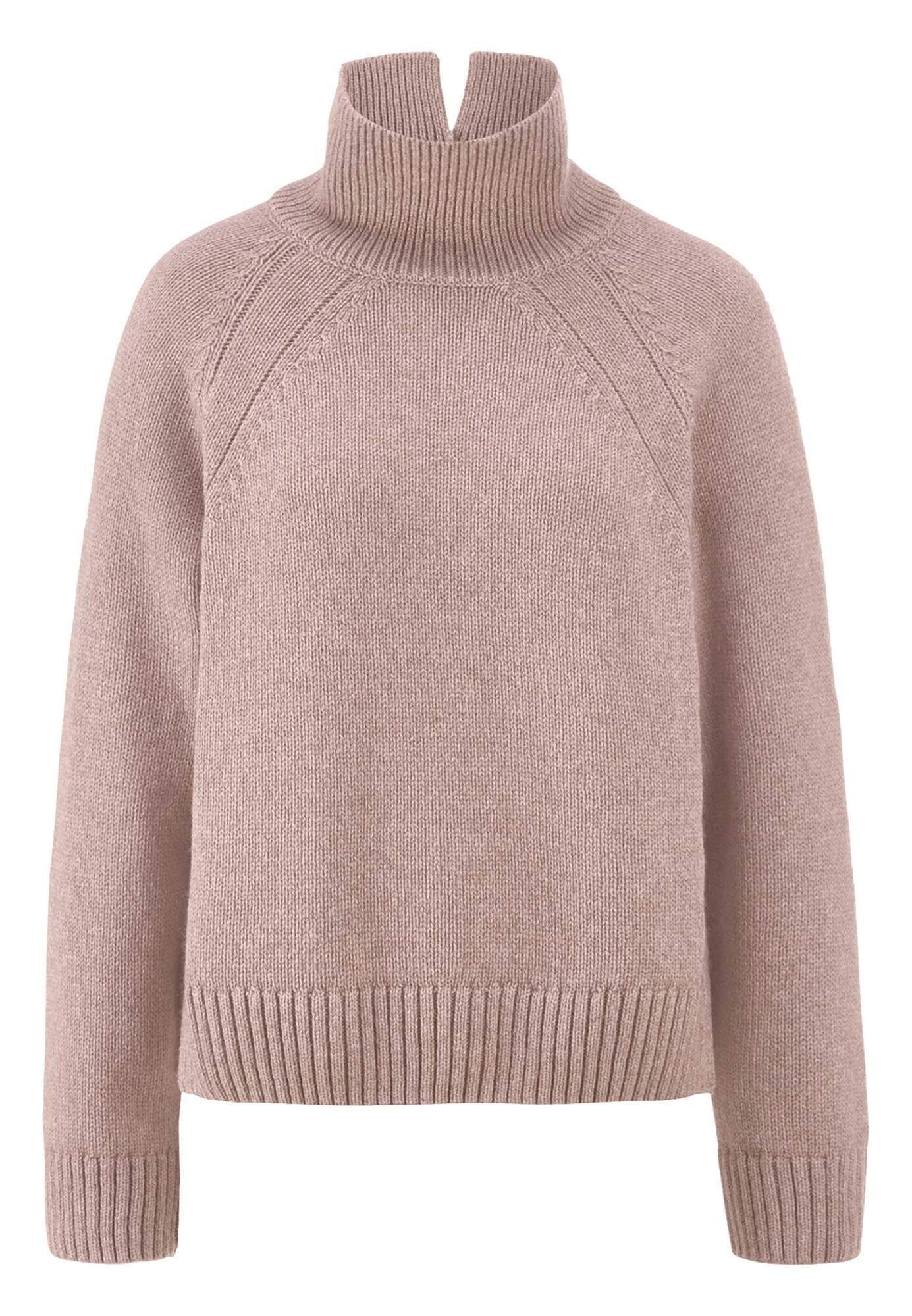 Hessnatur Strickpullover Relaxed aus Bio-Merinowolle mit Bio-Baumwolle (1-tlg)