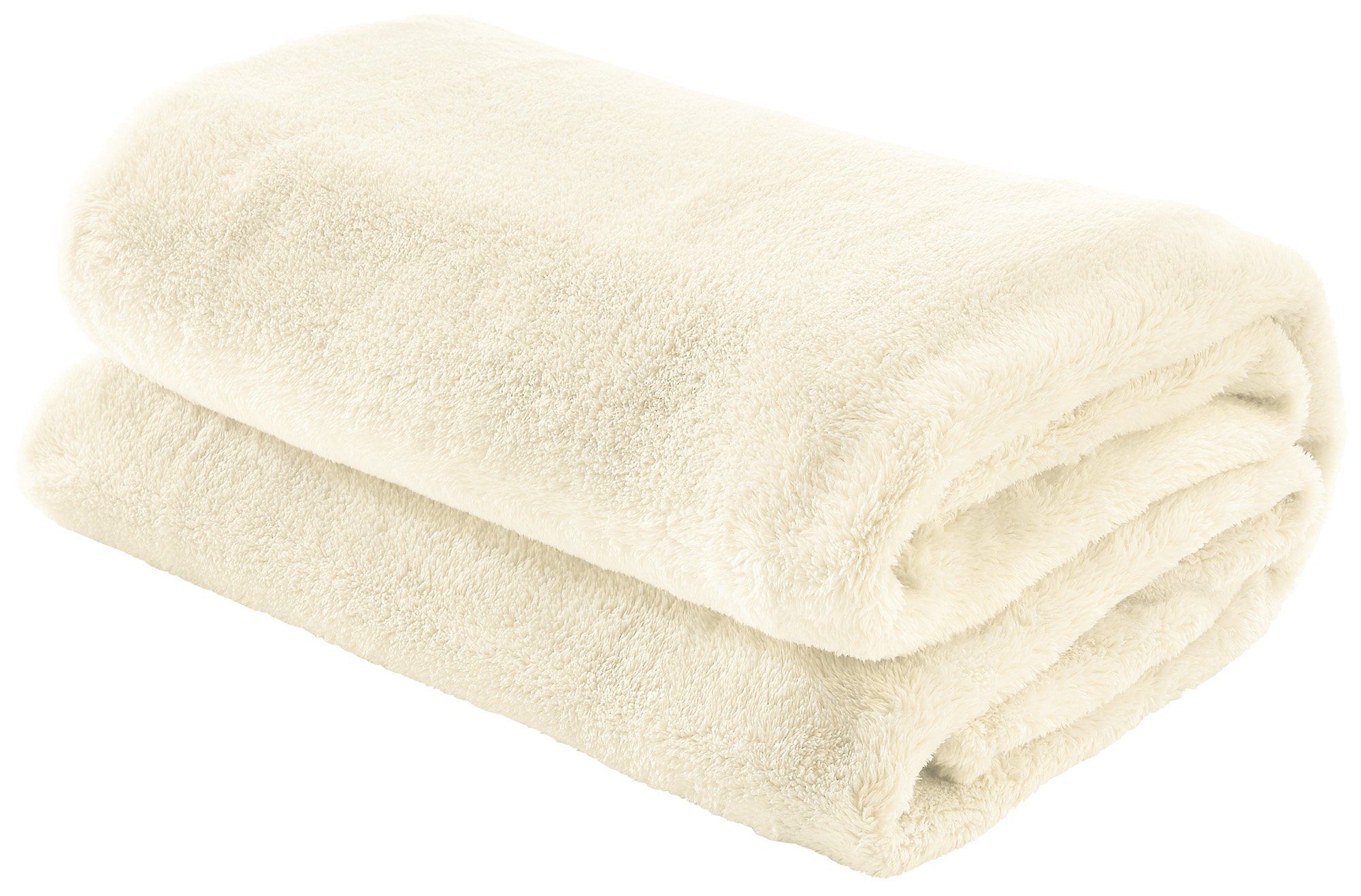 Wohndecke Wohndecke "Salerno", Erwin Müller, Teddy-Fleece Uni