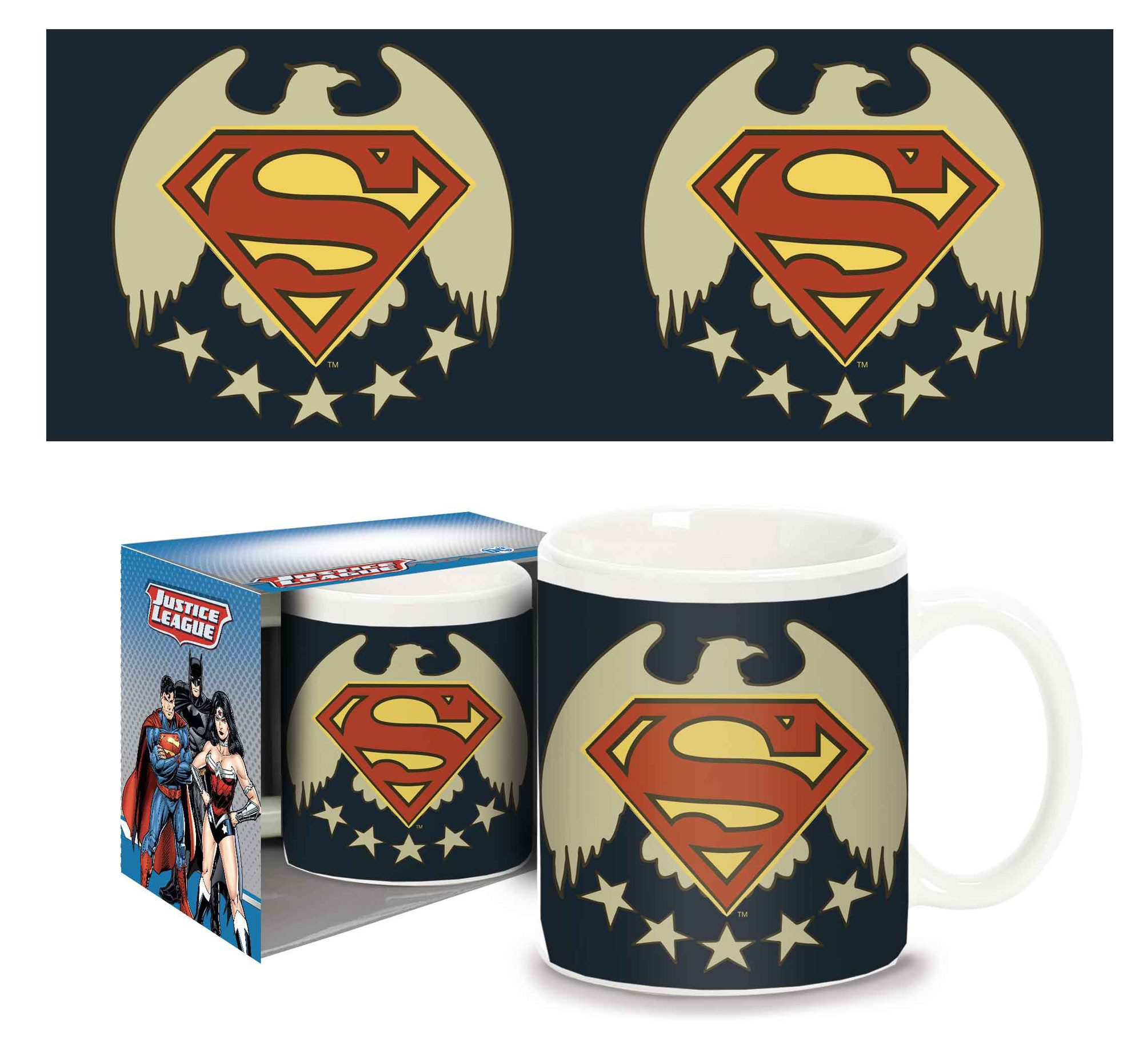 Tasse Superman - Lizenz Tassen - Logo - Eagle