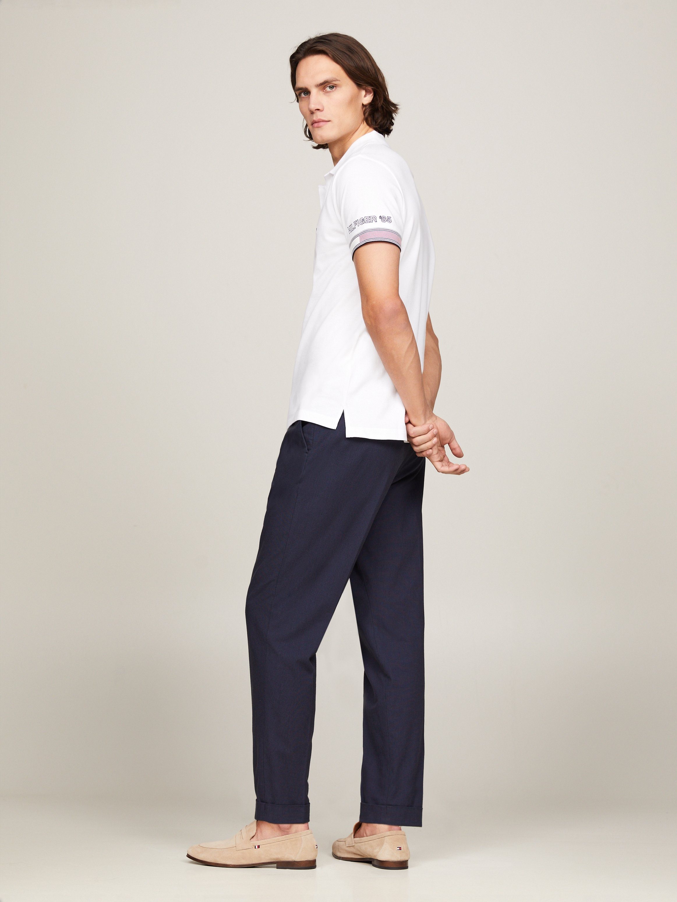 Tommy Hilfiger Poloshirt FLAG CUFF SLIM günstig online kaufen