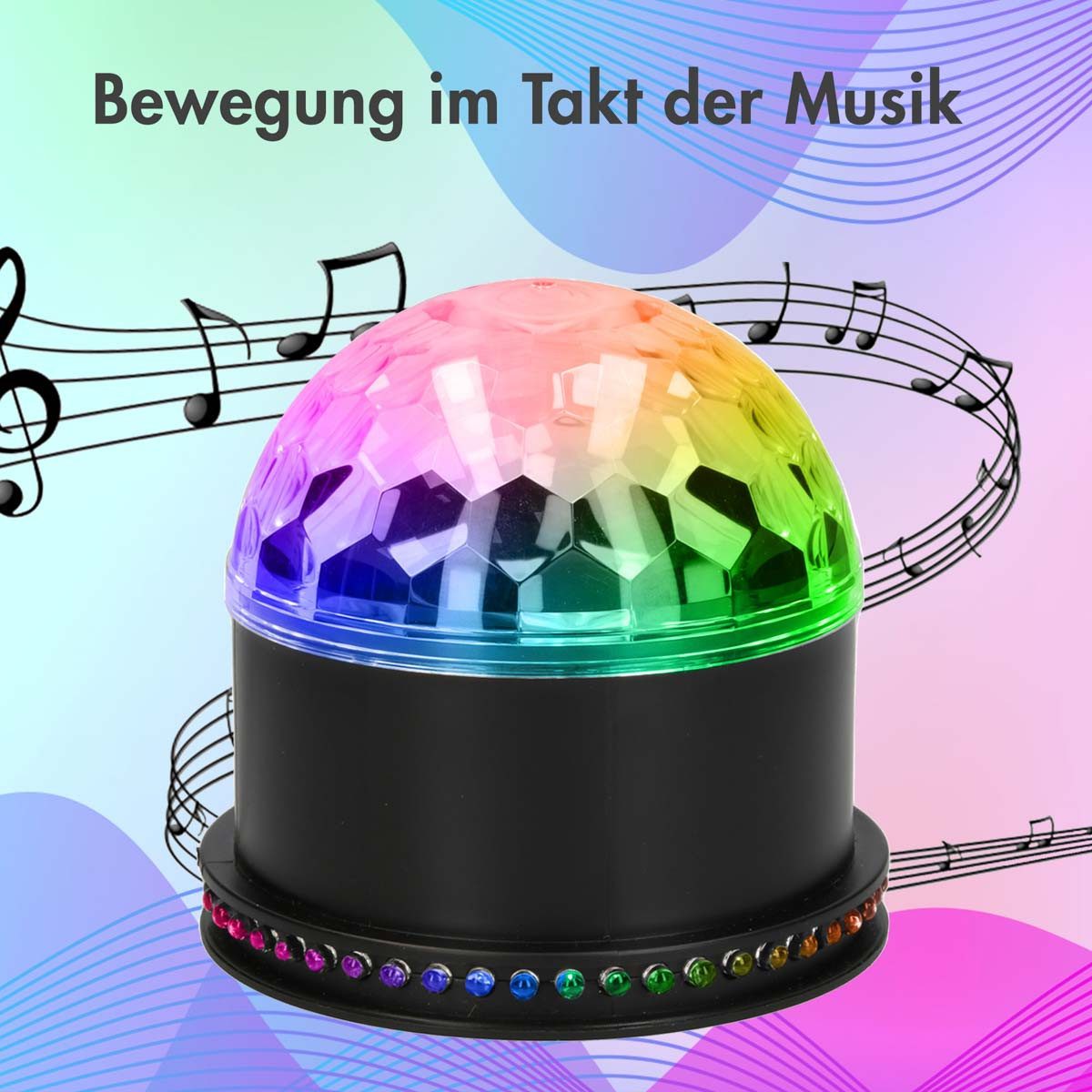 imoshion Discolicht imoshion Rotierenden LED-Disko Licht - Discokugel
