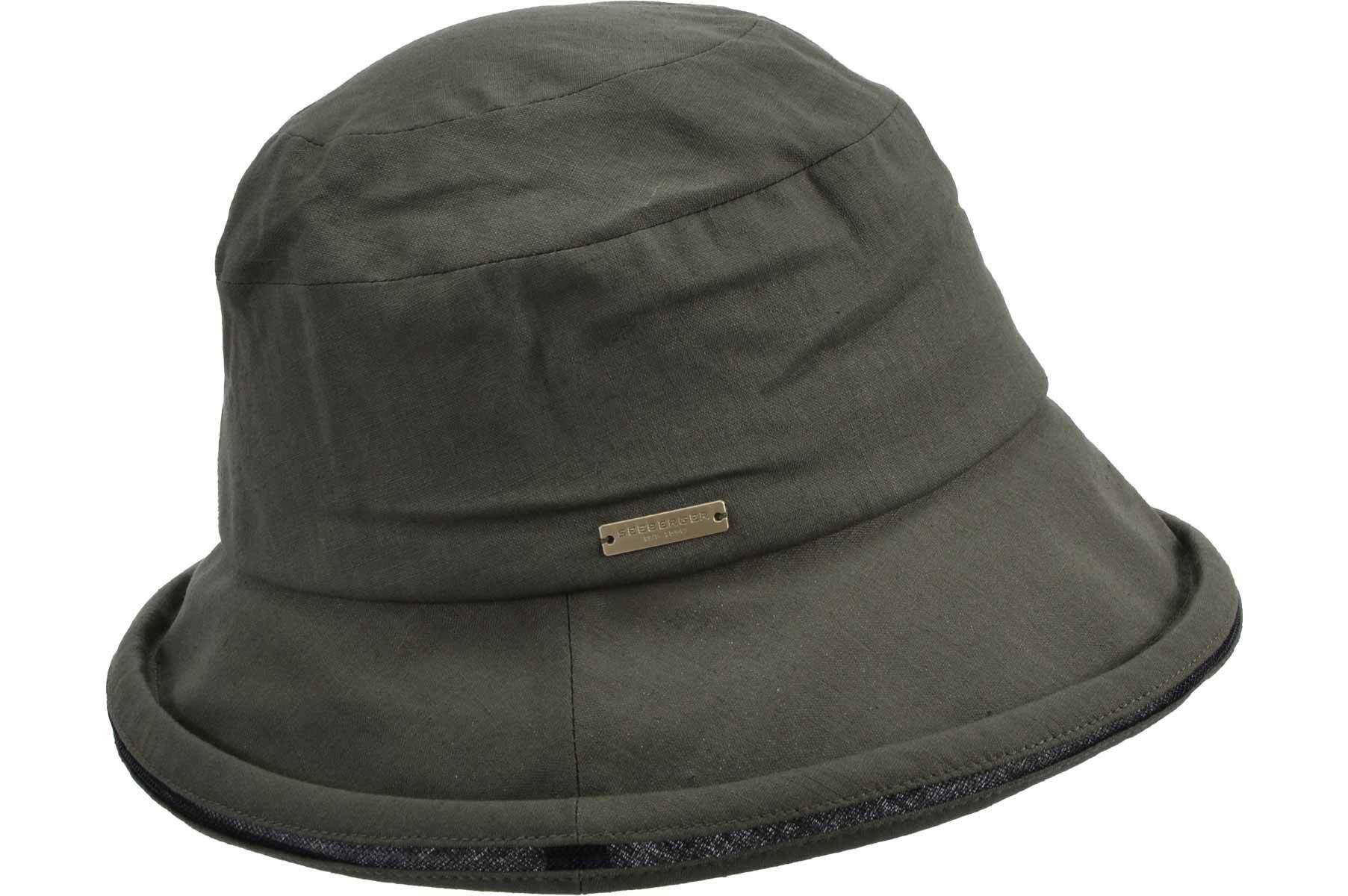 Seeberger Sonnenhut Leinen Baumwollstoff Glocke 55605-0 günstig online kaufen