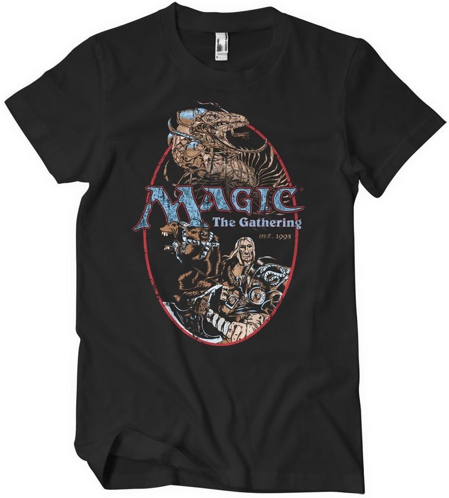 Magic the Gathering T-Shirt Black Knight Big Tall T-Shirt günstig online kaufen