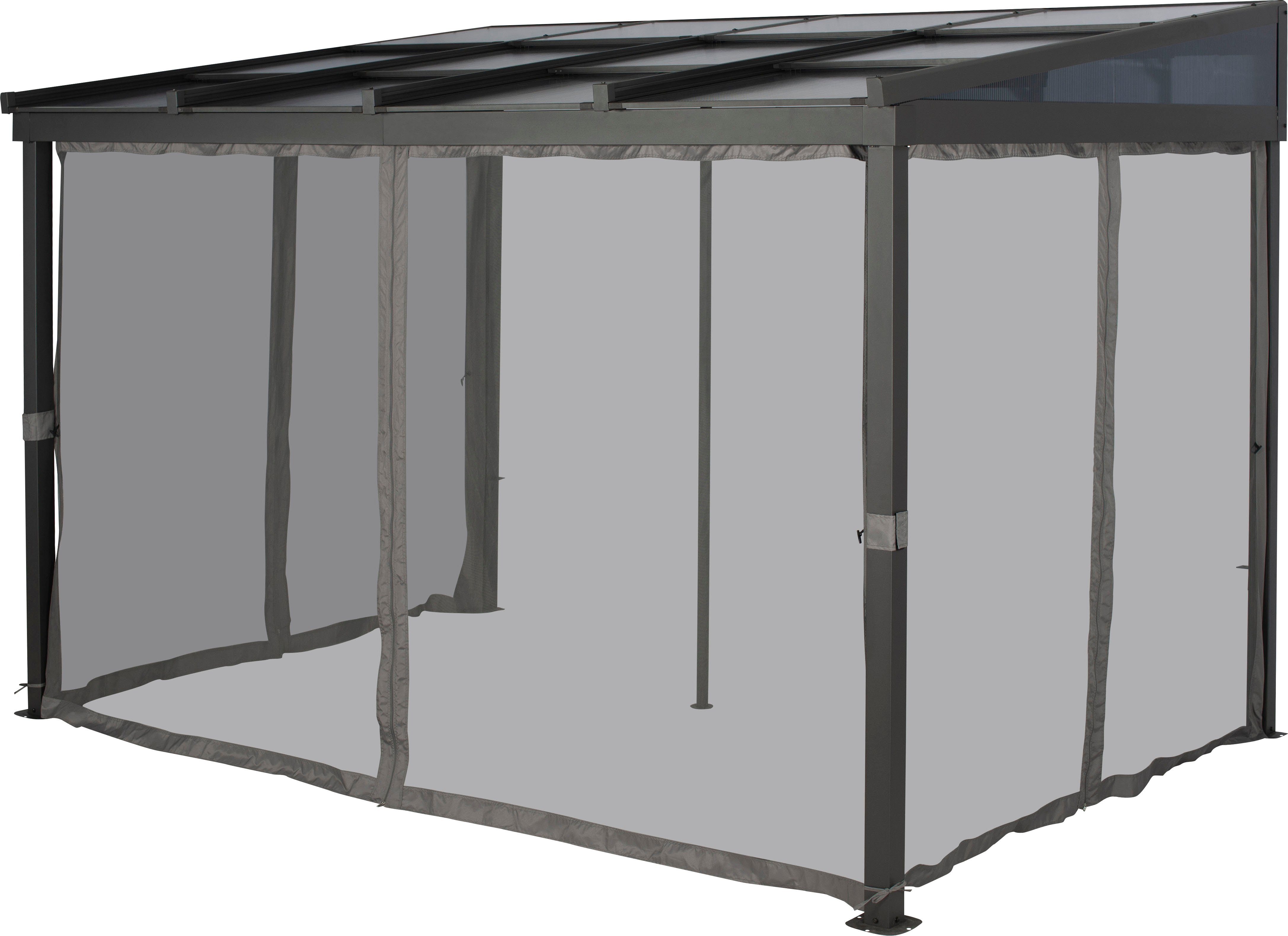 KONIFERA Pavillonseitenteil, Moskitonetz für Anbaupavillon Bilbao, günstig online kaufen