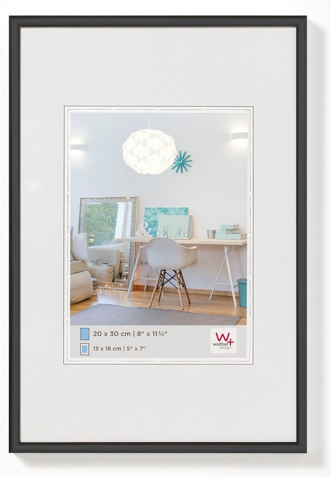 Walther Bilderrahmen New Lifestyle Kunststoffrahmen 40 X 50 Cm walther-bilderrahmen-new-lifestyle-kunststoffrahmen-40-x-50-cm