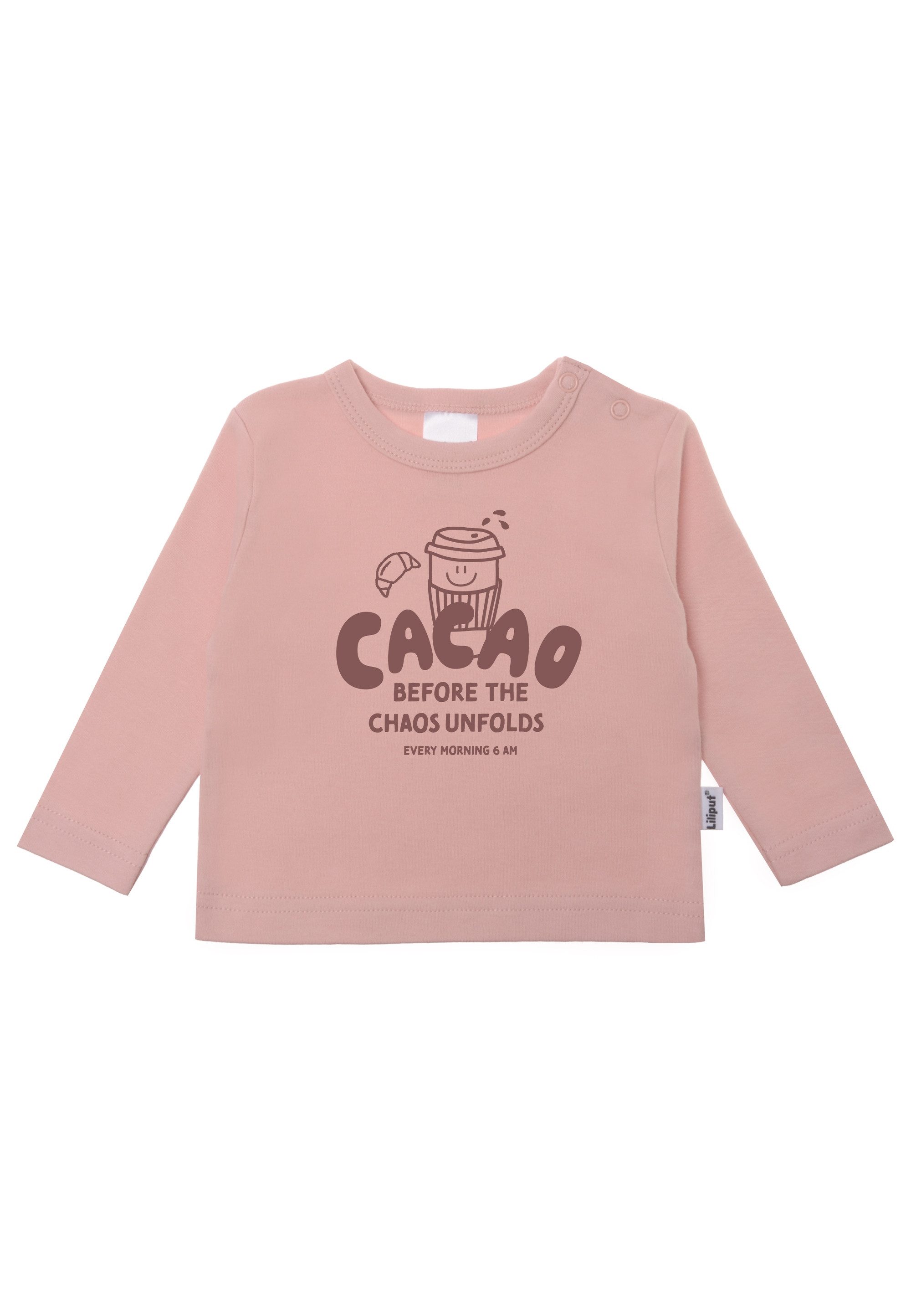 Langarmshirt Cacao