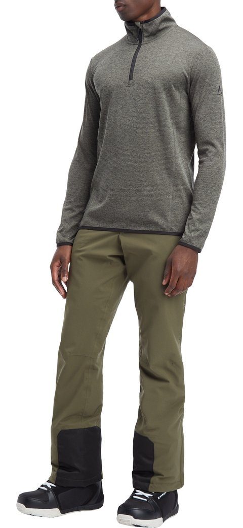 McKINLEY Rollkragenshirt He.-Shirt Andreas ux MELANGE/OLIVE günstig online kaufen