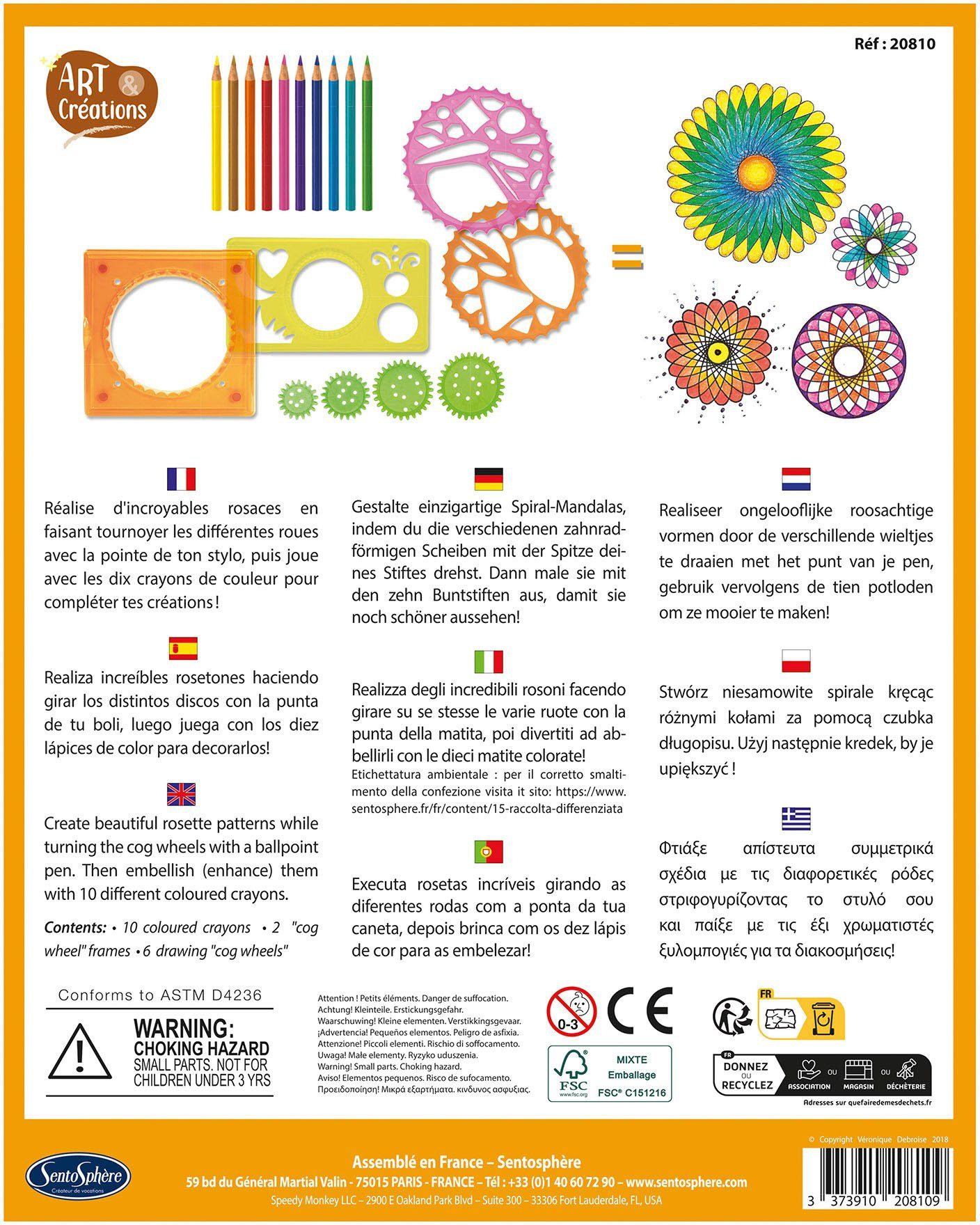 SentoSphere Kreativset Spiralart