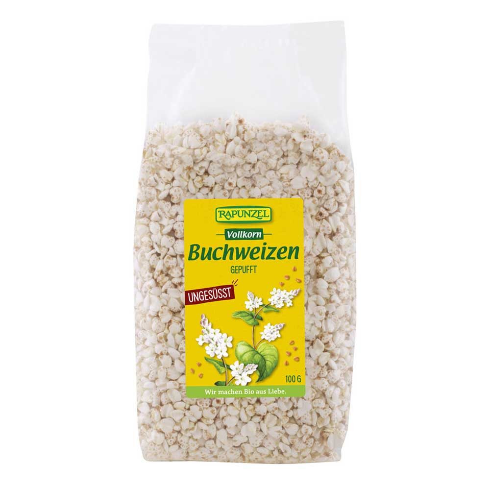 Rapunzel Getreide Vollkorn Buchweizen gepufft 100g